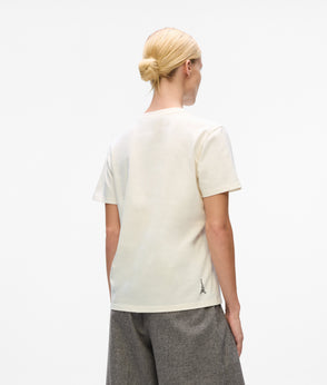 KarlLagerfeld Krocky Marais Small Tote Bag Black-Nickel