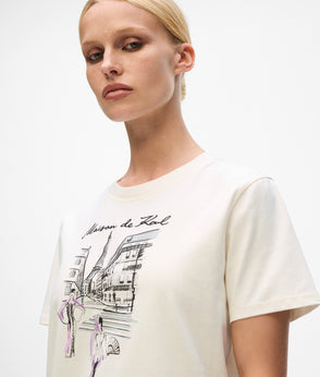 KarlLagerfeld Krocky Marais Medium Tote Bag Black-Nickel