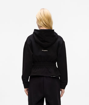 Karl Lagerfeld Ikon Cinched Sweatpants Black