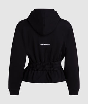 Karl Lagerfeld Ikon Cinched Sweatpants Black