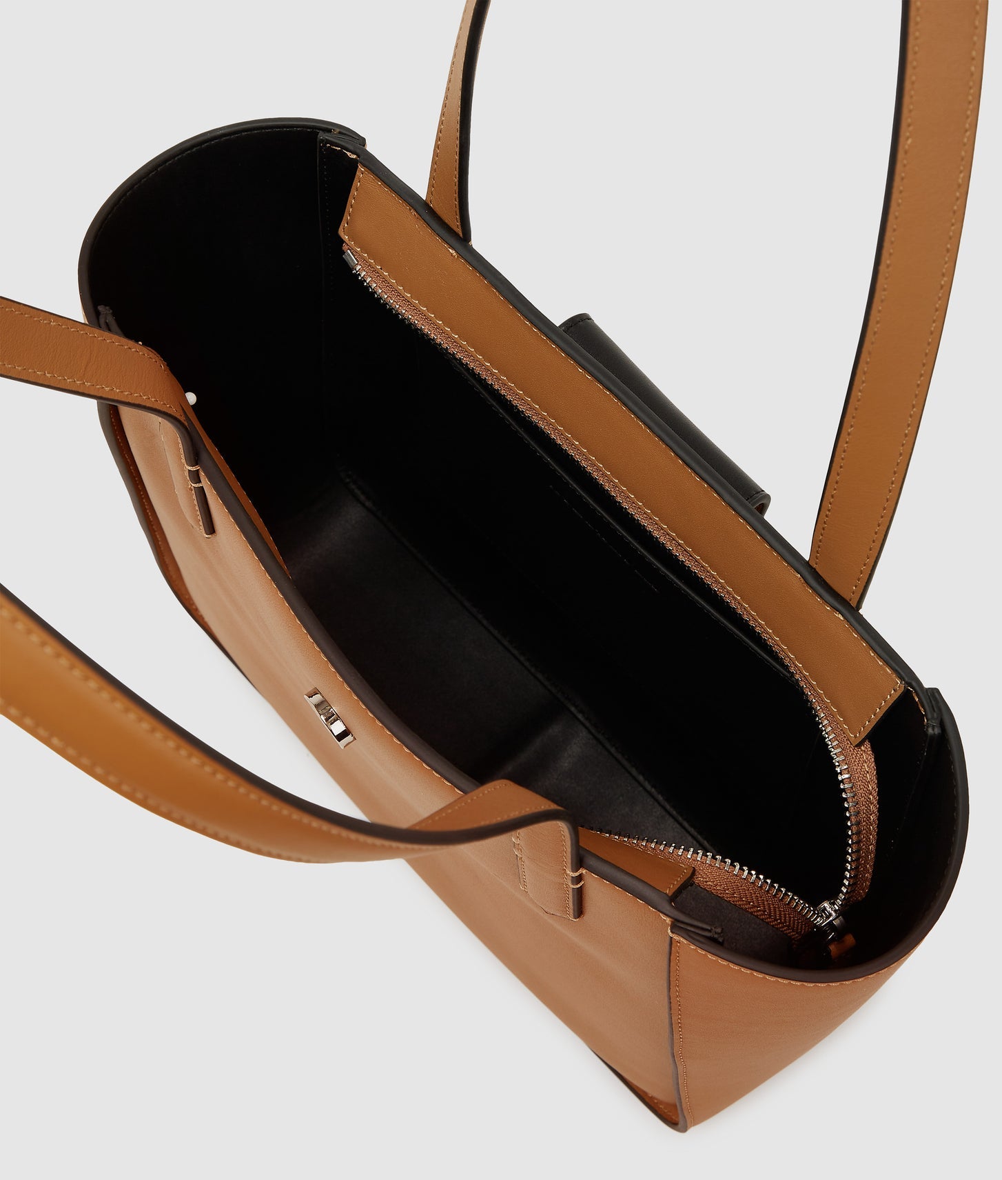 KarlLagerfeld Ksignature Small Tote Bag Caramel