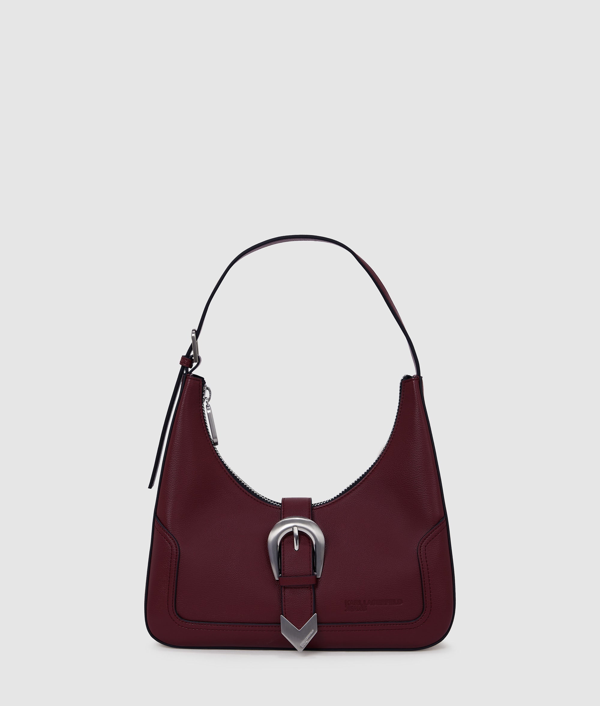 KarlLagerfeld Western Shoulder Bag Zinfandel