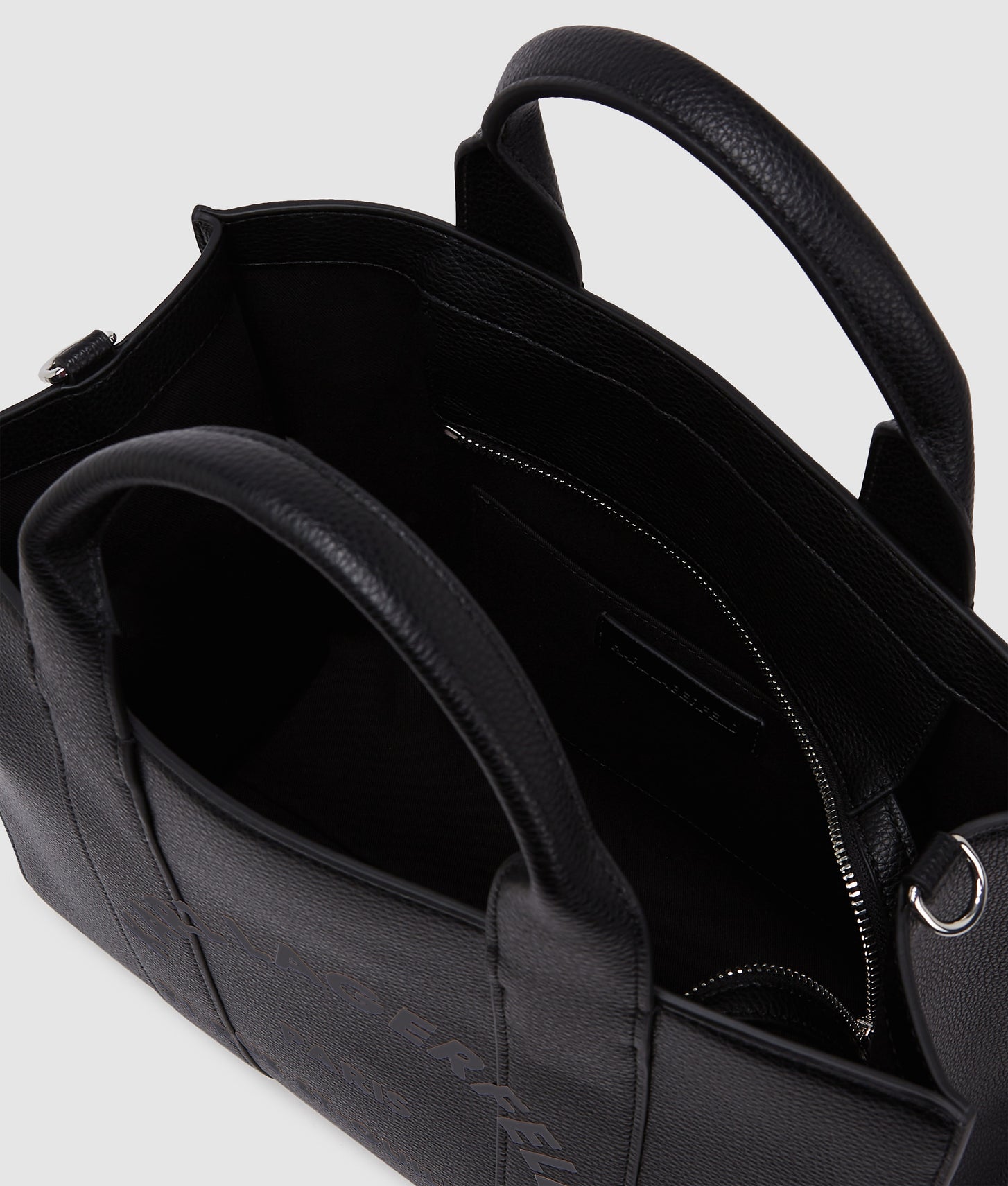 KarlLagerfeld Rue St-Guillaume Medium Tote Bag Black