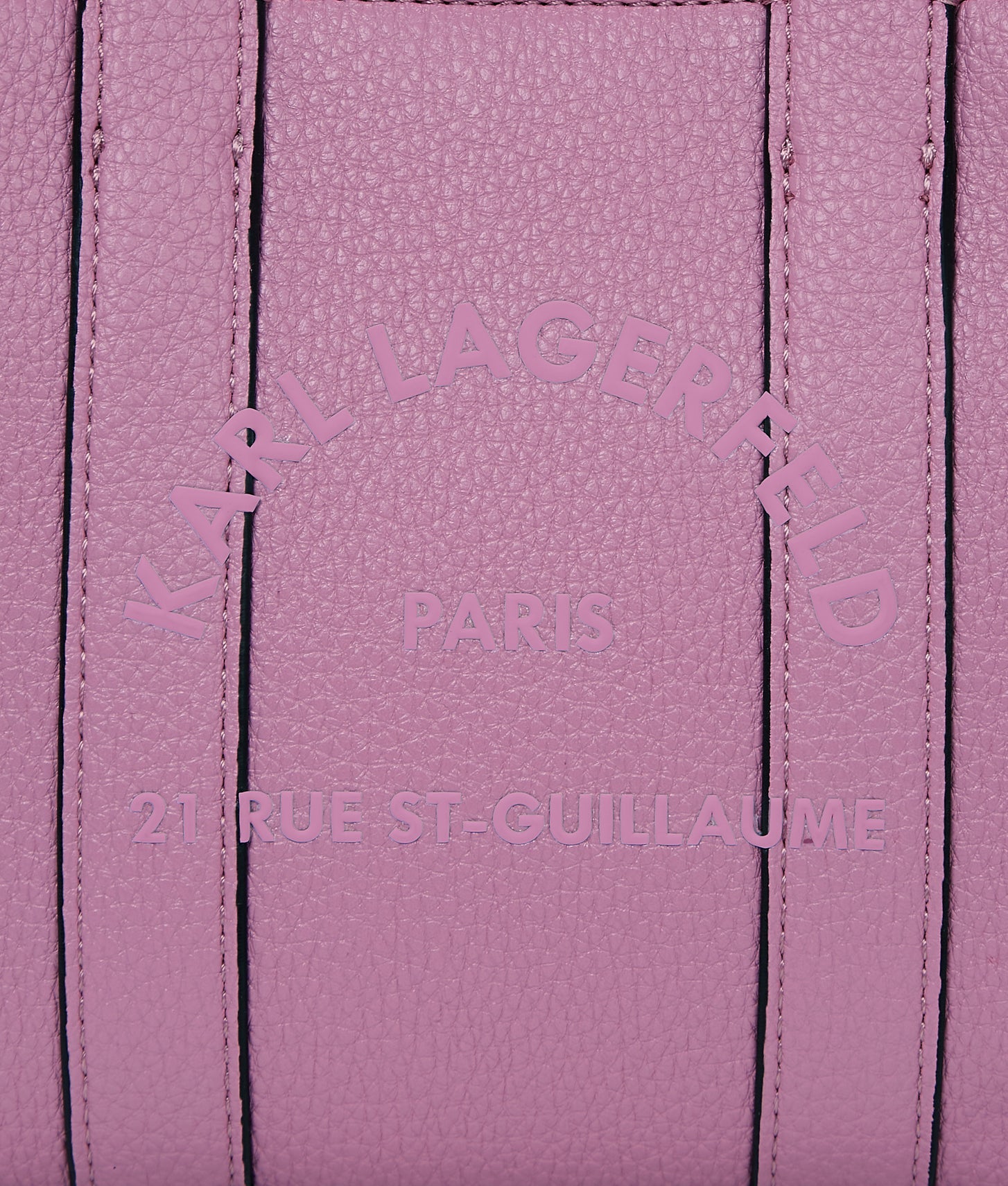 KarlLagerfeld Rue St-Guillaume Mini Tote Bag Cyclamen