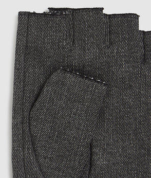 KarlLagerfeld Denim Moon Shoulder Bag Visual Washed Black