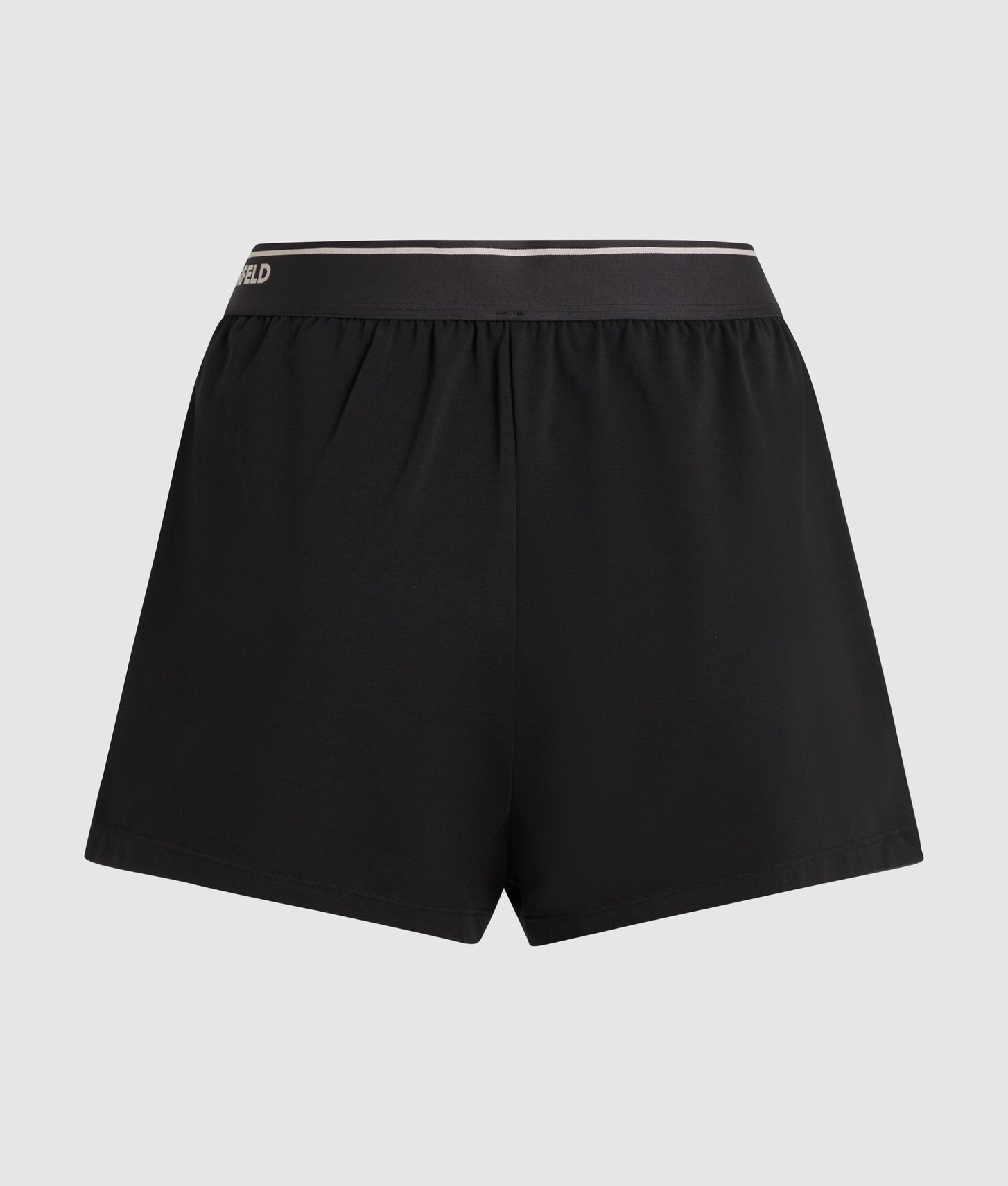 Karl Lagerfeld Ikon Pajama Shorts Black