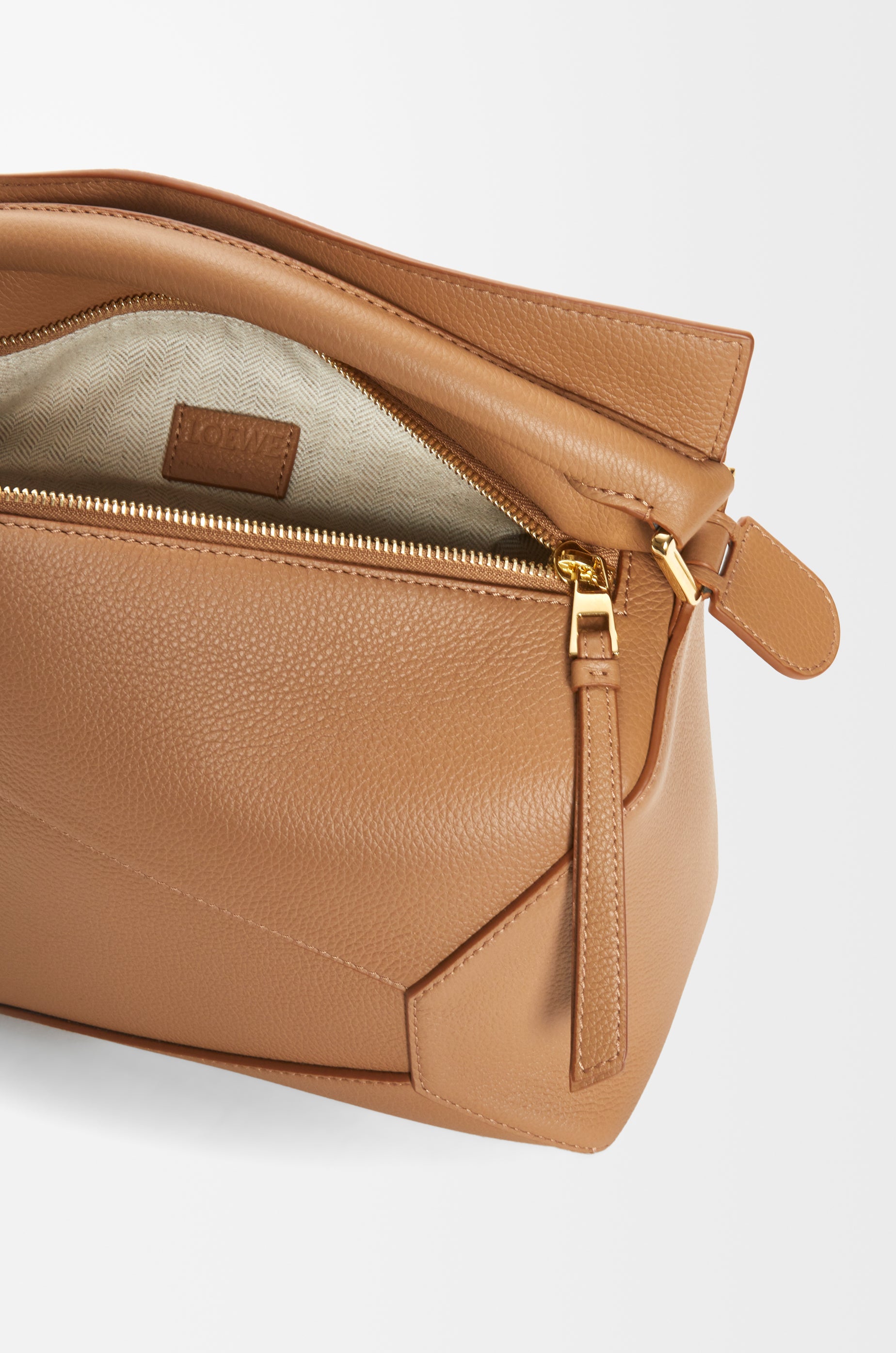 Loewe Medium Puzzle Edge bag in soft grained calfskin