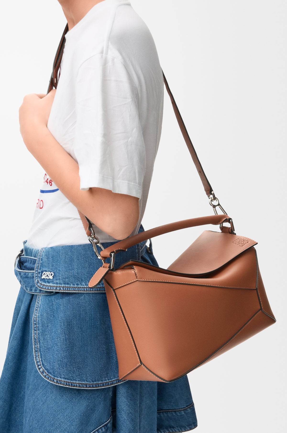 Loewe Medium Puzzle Edge bag in classic calfskin