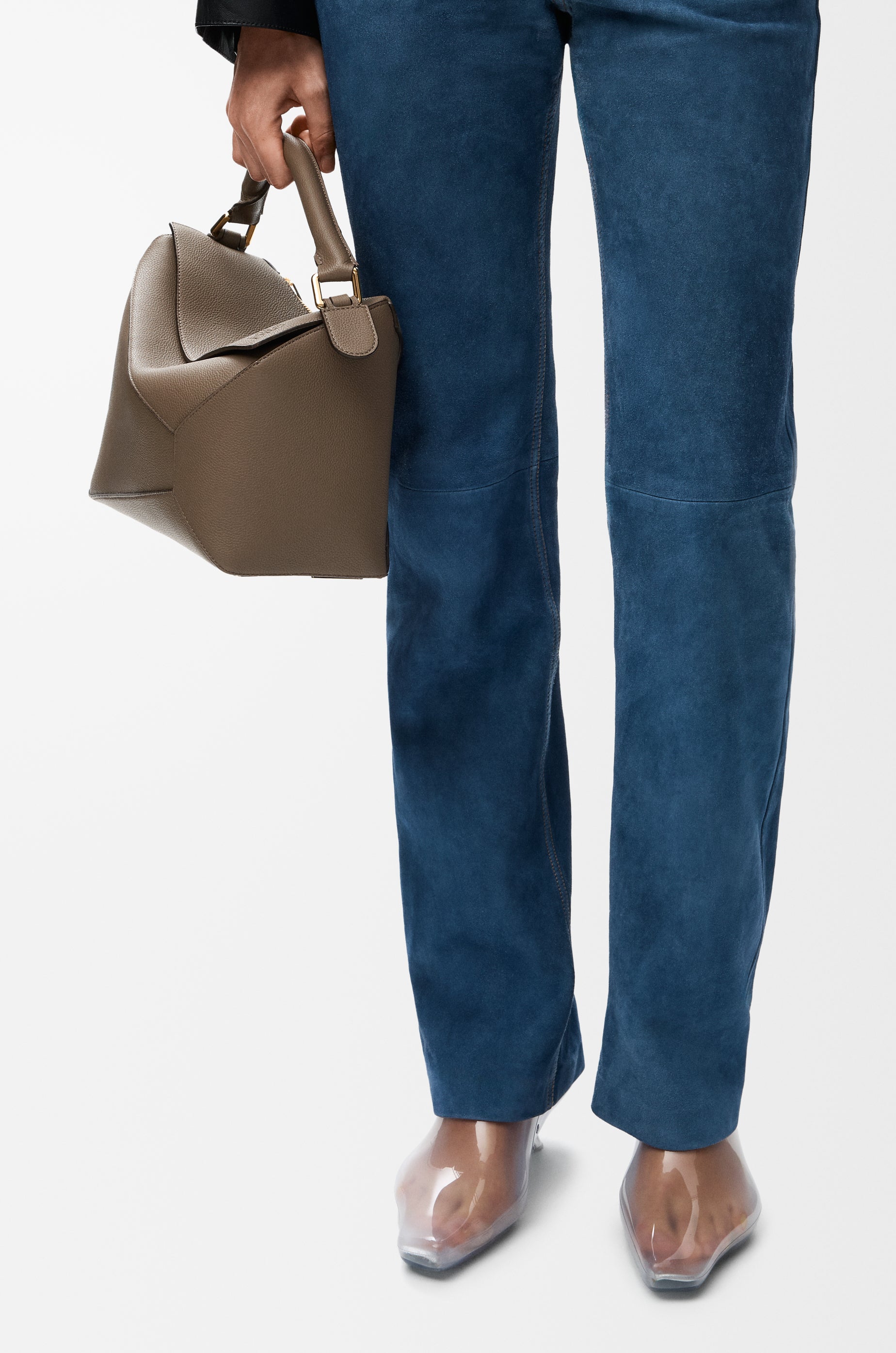 Loewe Medium Puzzle Edge bag in soft grained calfskin