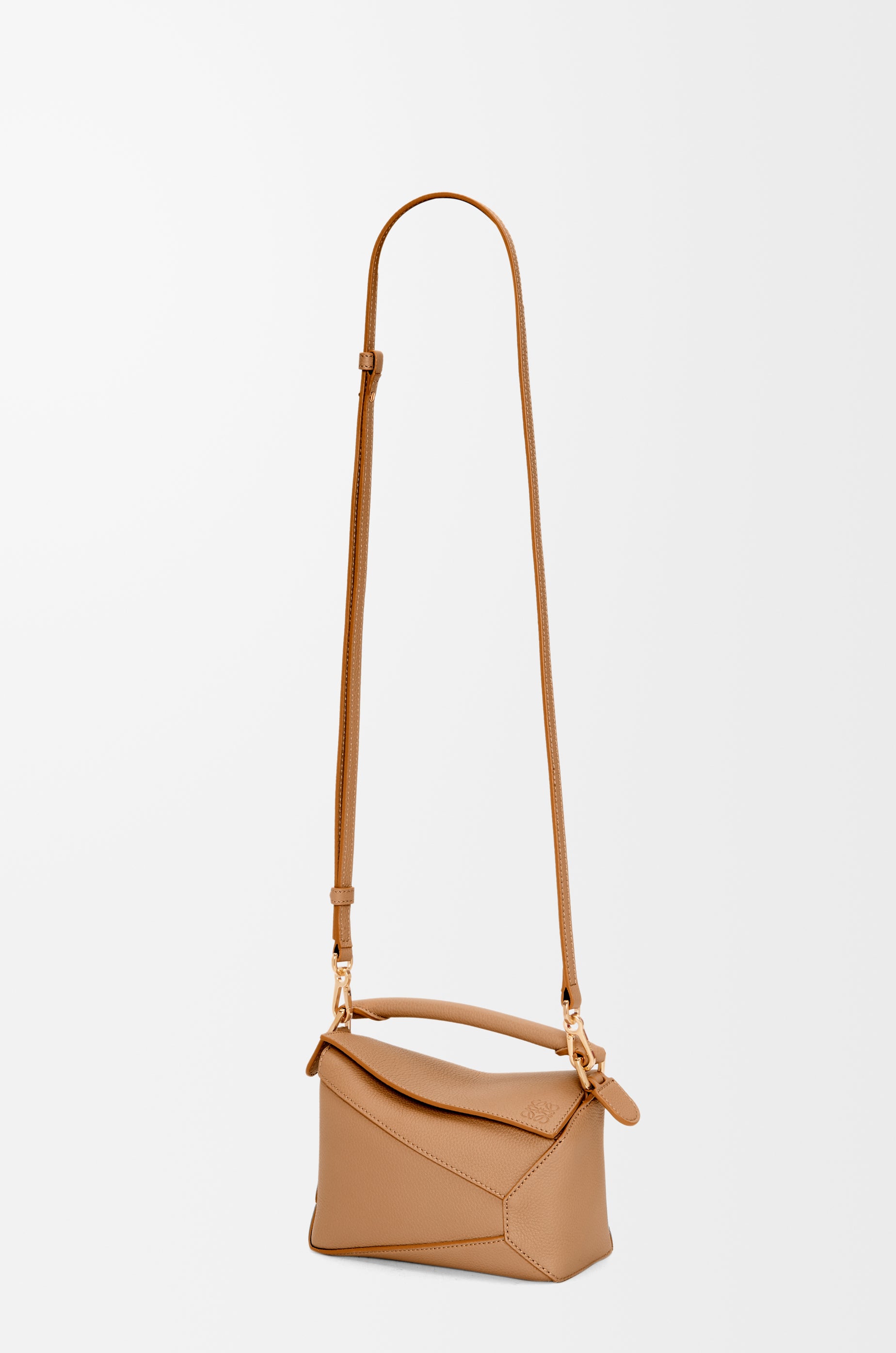 Loewe Mini Puzzle Edge bag in soft grained calfskin
