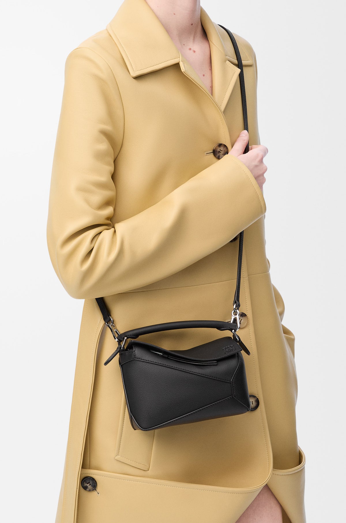 Loewe Mini Puzzle Edge bag in classic calfskin