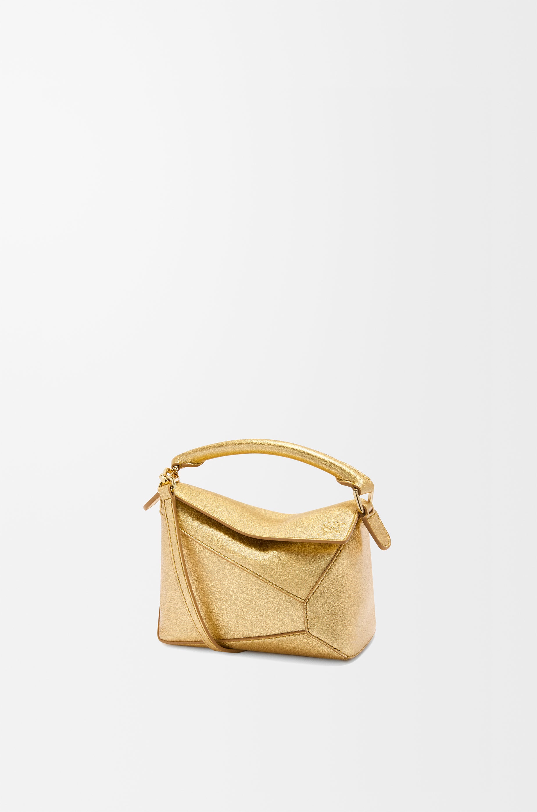 Loewe Mini Puzzle Edge bag in laminated lambskin