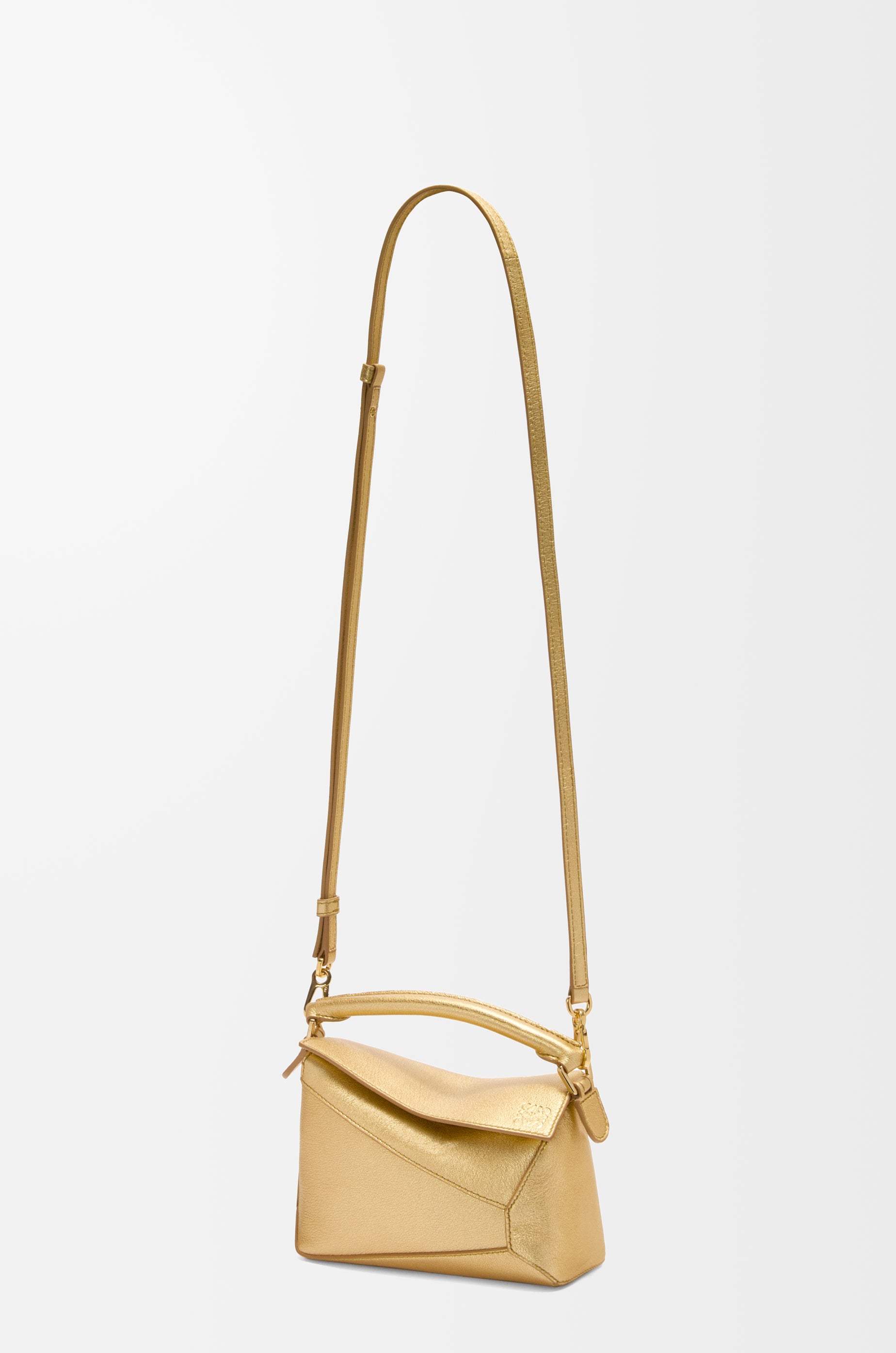 Loewe Mini Puzzle Edge bag in laminated lambskin