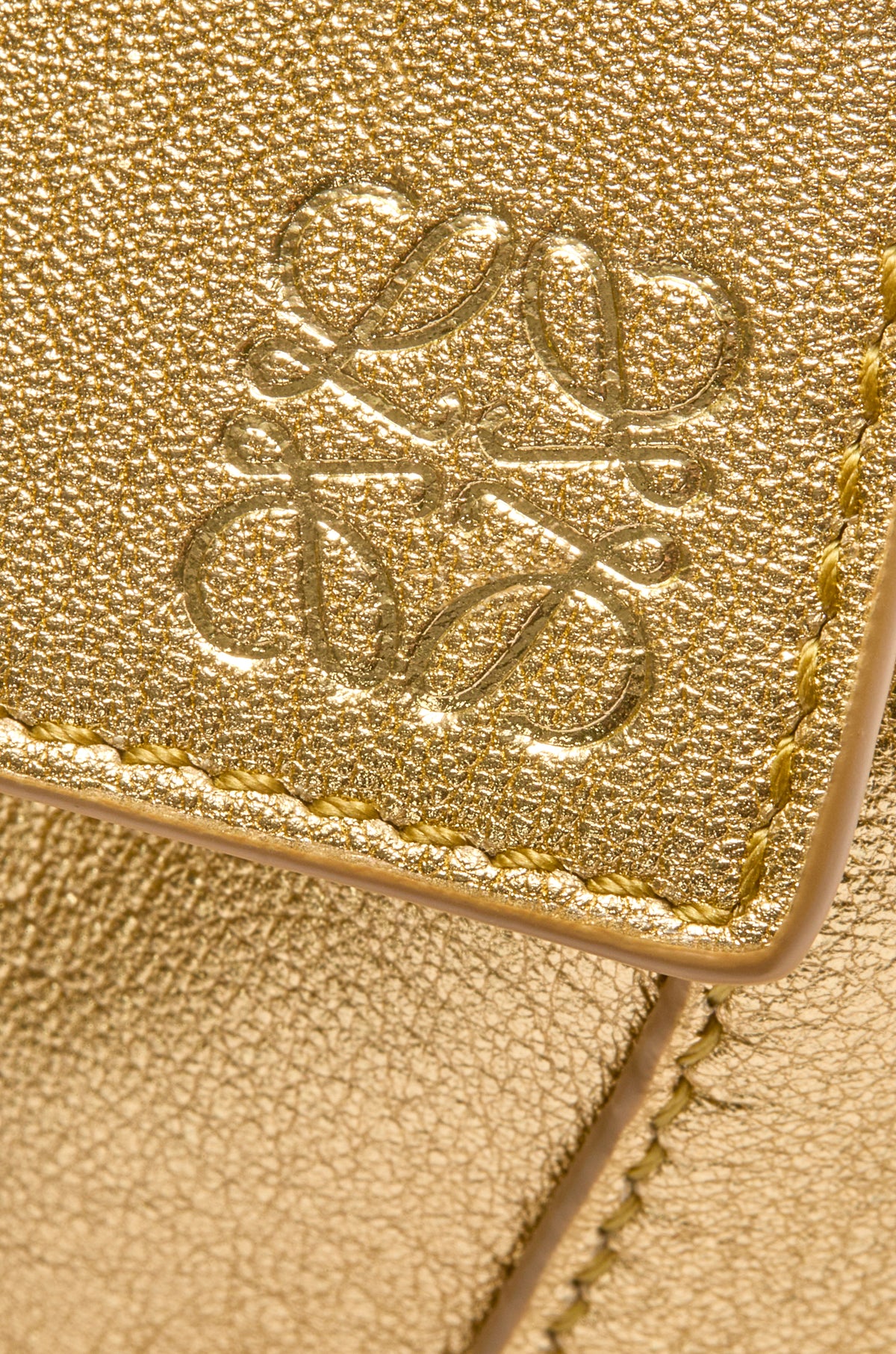 Loewe Mini Puzzle Edge bag in laminated lambskin