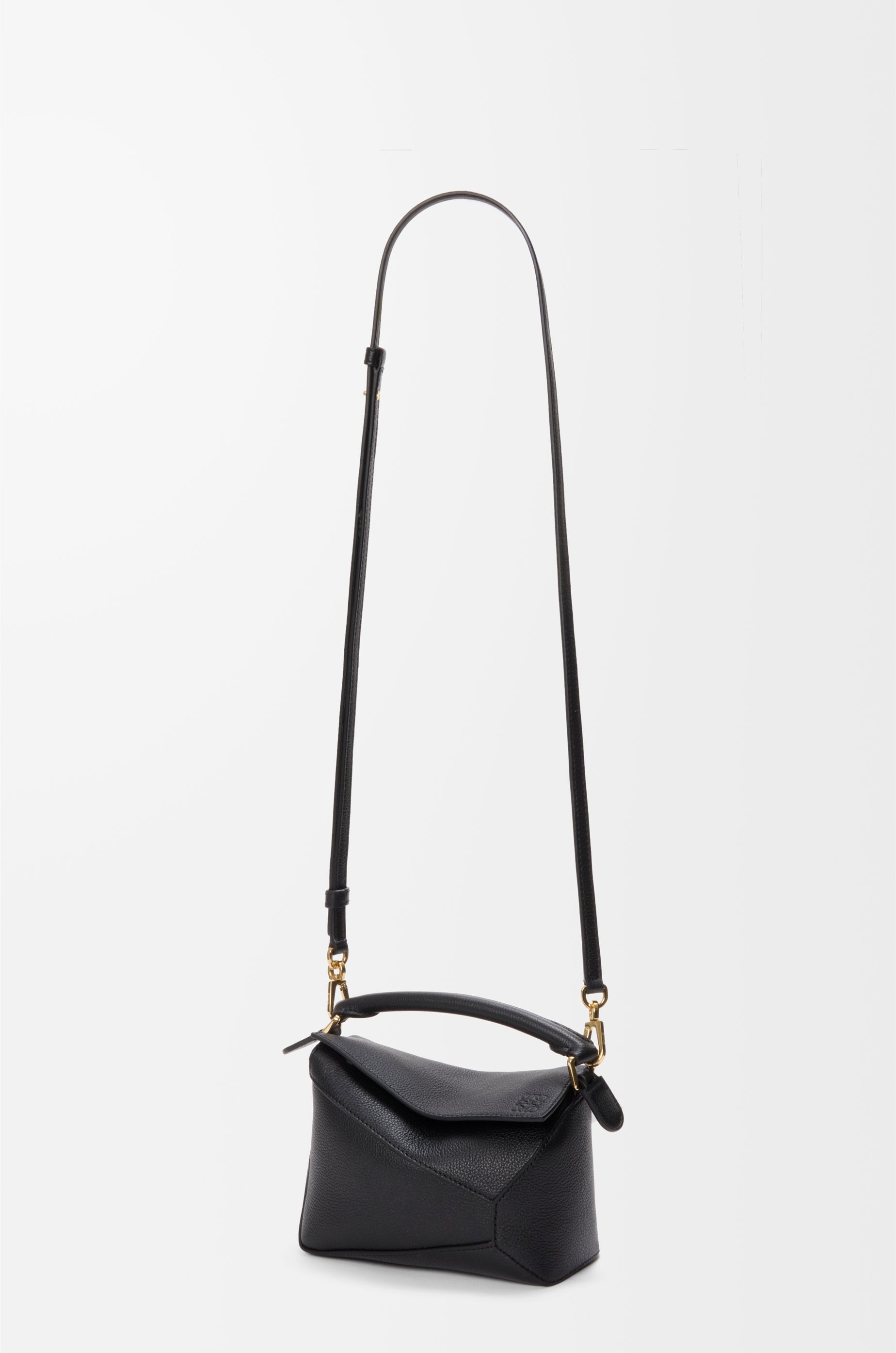 Loewe Mini Puzzle Edge bag in soft grained calfskin