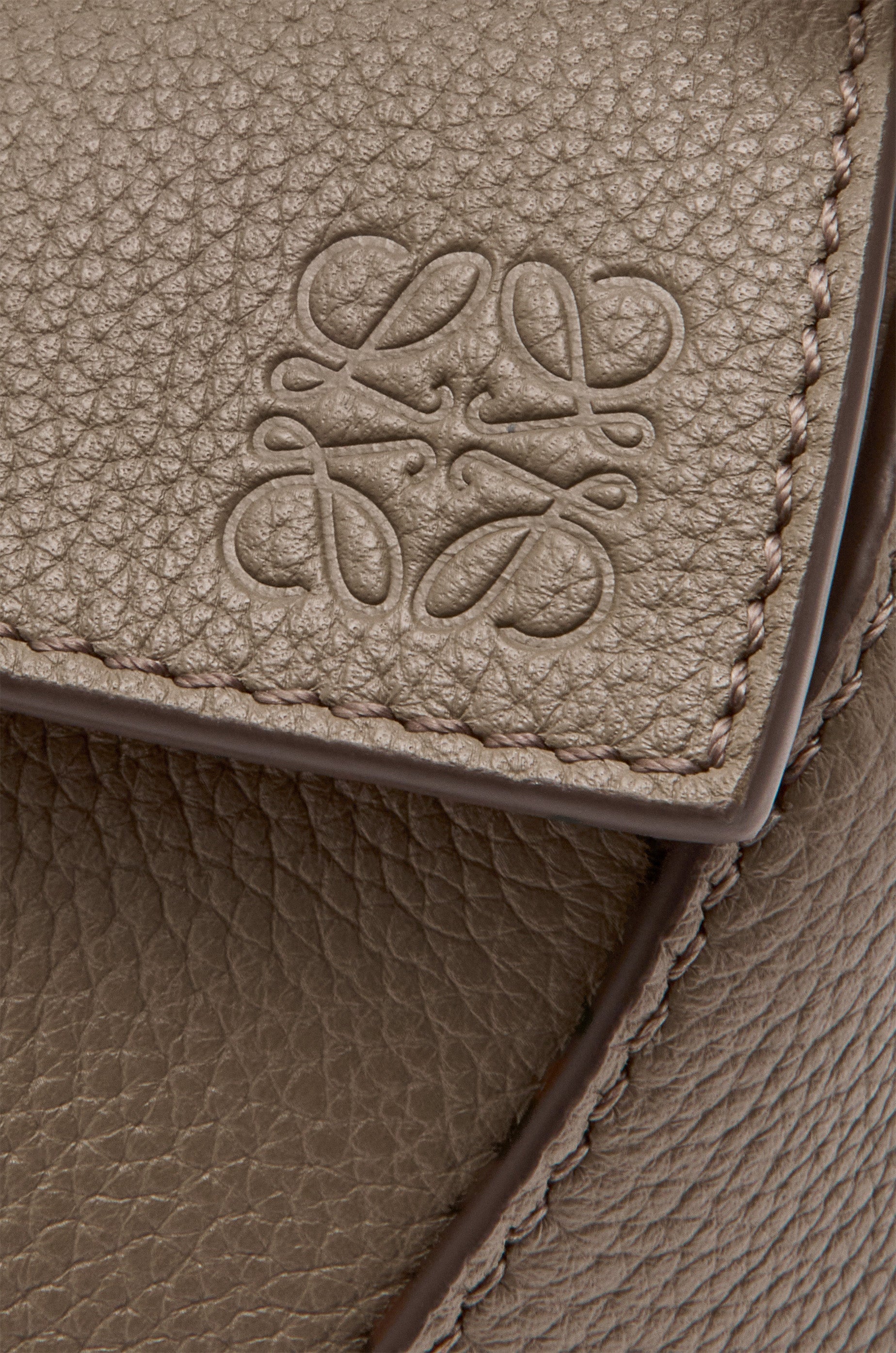 Loewe Mini Puzzle Edge bag in soft grained calfskin