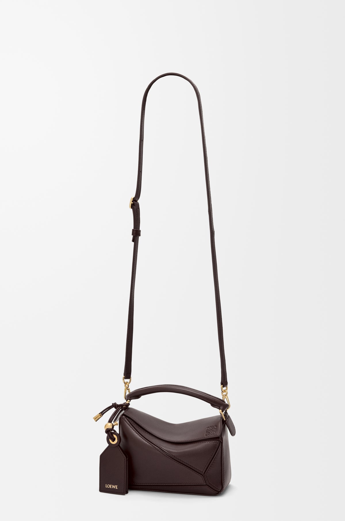 Loewe Mini Featherlight Puzzle bag in nappa lambskin