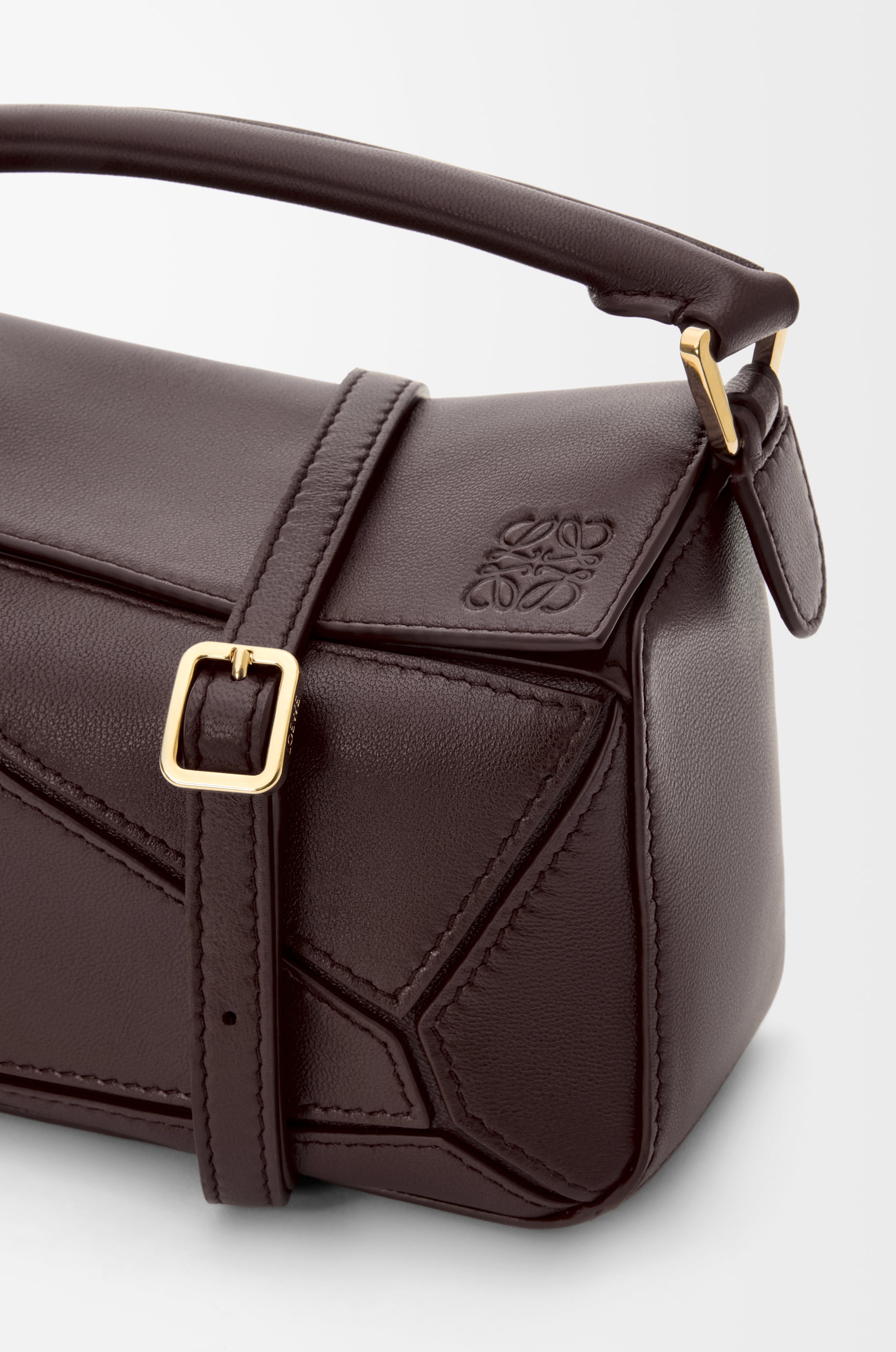 Loewe Mini Featherlight Puzzle bag in nappa lambskin