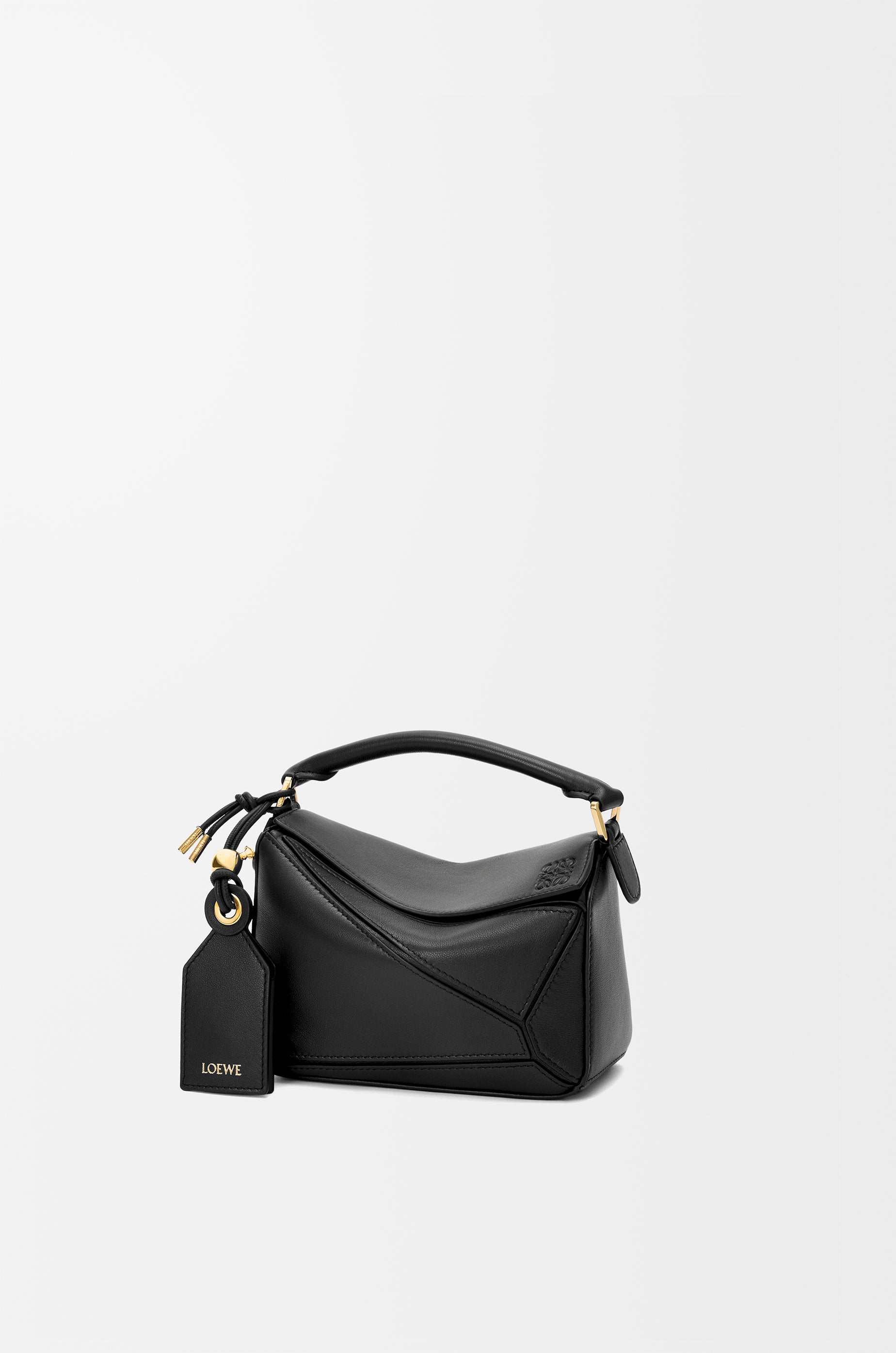 Loewe Mini Featherlight Puzzle bag in nappa lambskin