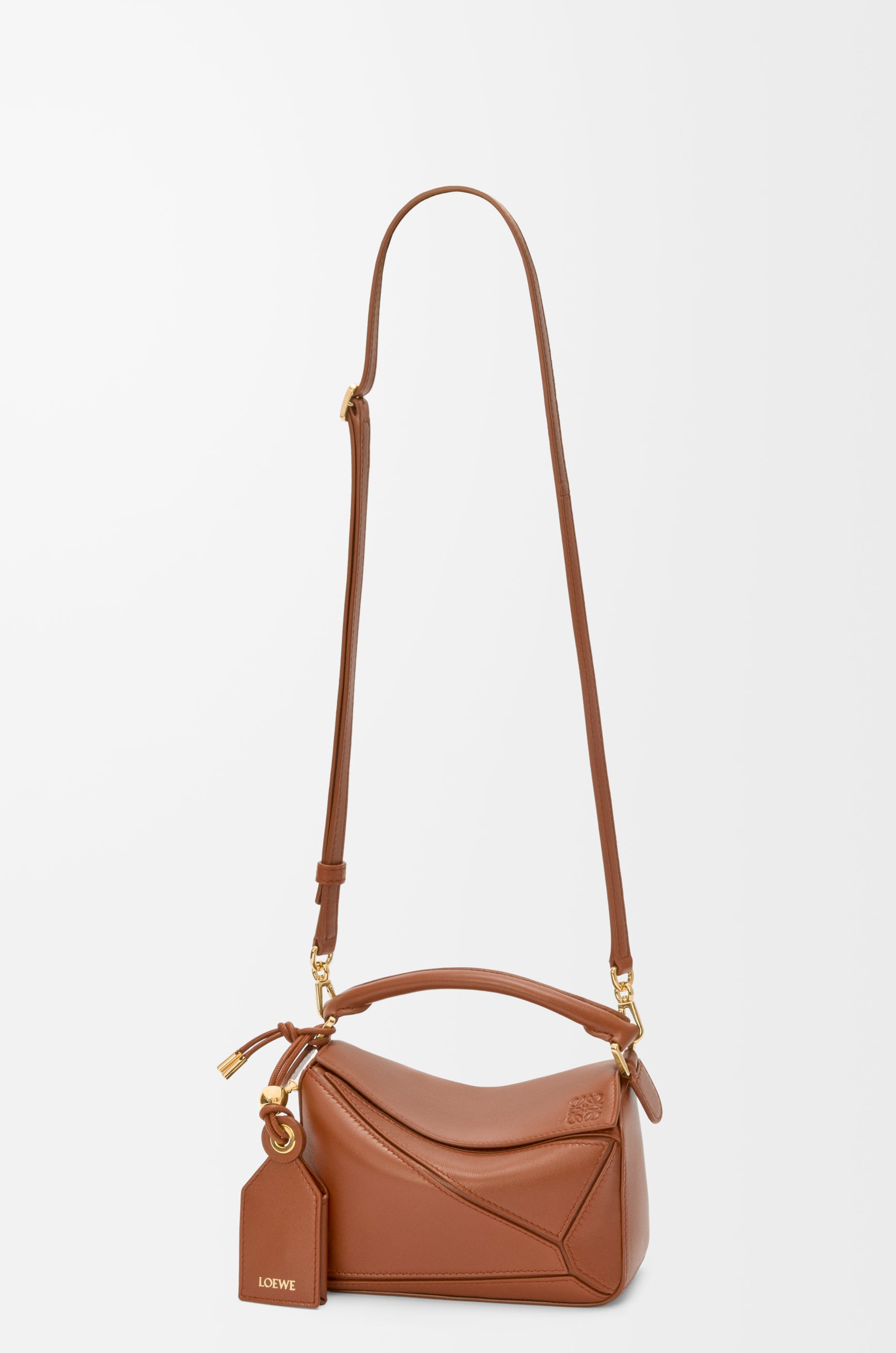Loewe Mini Featherlight Puzzle bag in nappa lambskin