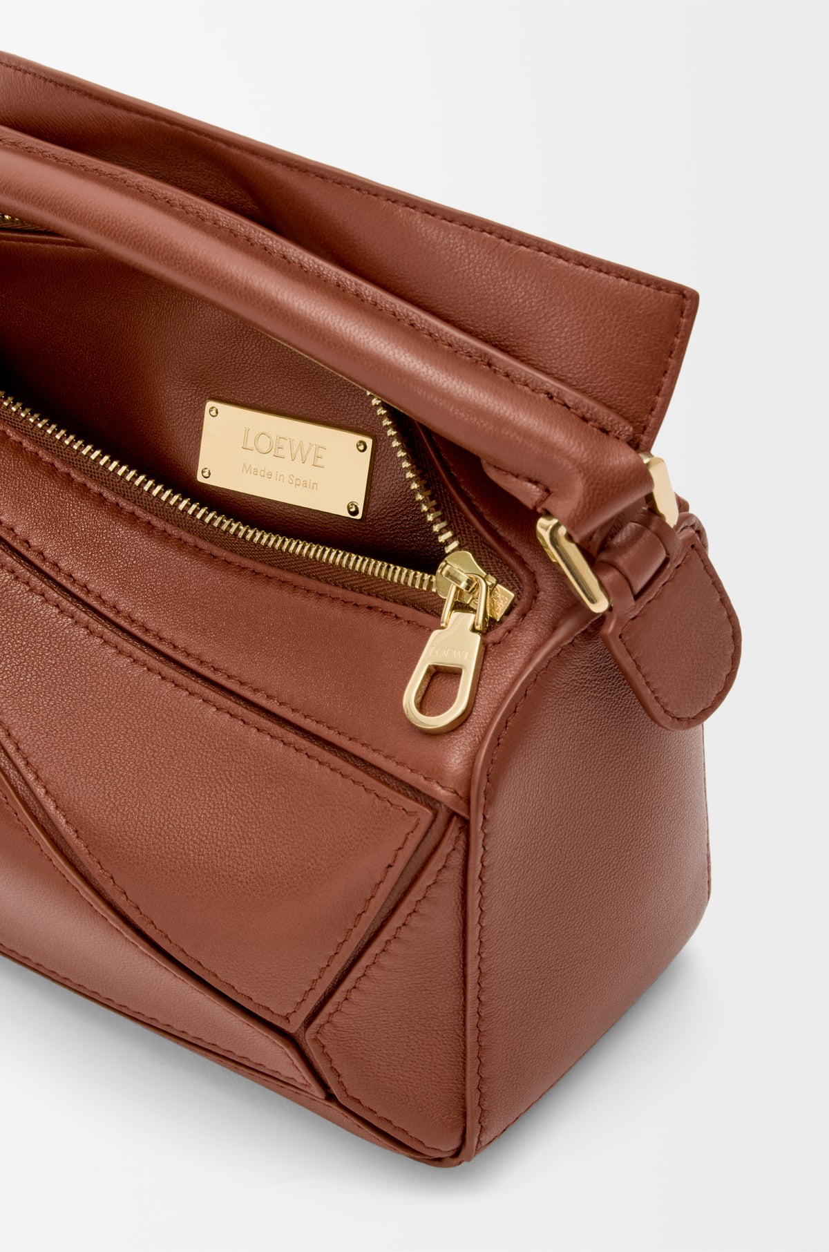 Loewe Mini Featherlight Puzzle bag in nappa lambskin