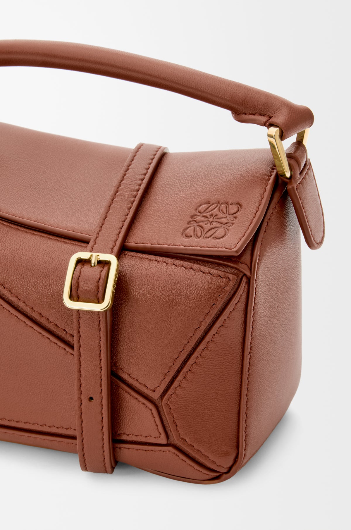 Loewe Mini Featherlight Puzzle bag in nappa lambskin