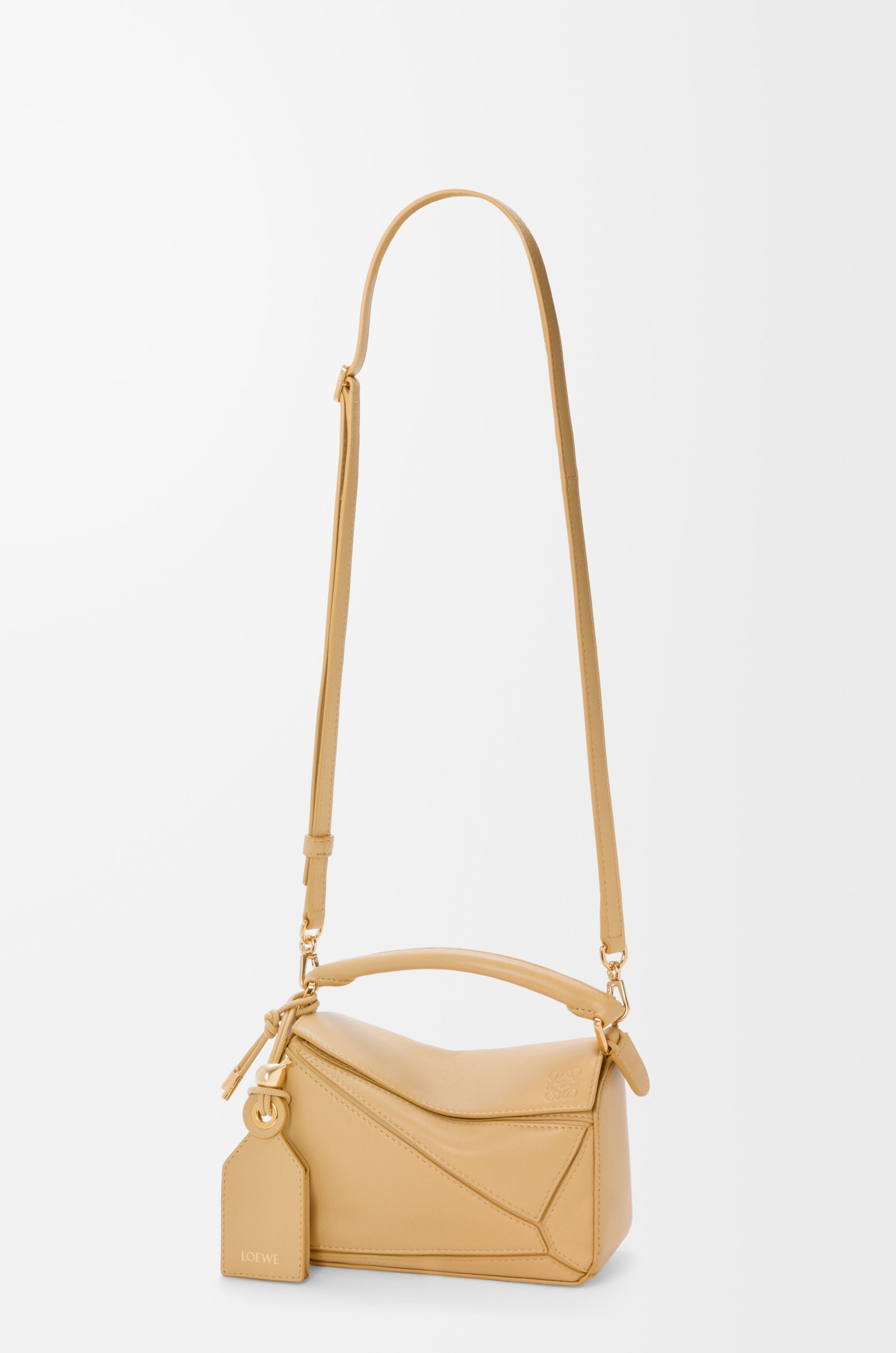 Loewe Mini Featherlight Puzzle bag in nappa lambskin