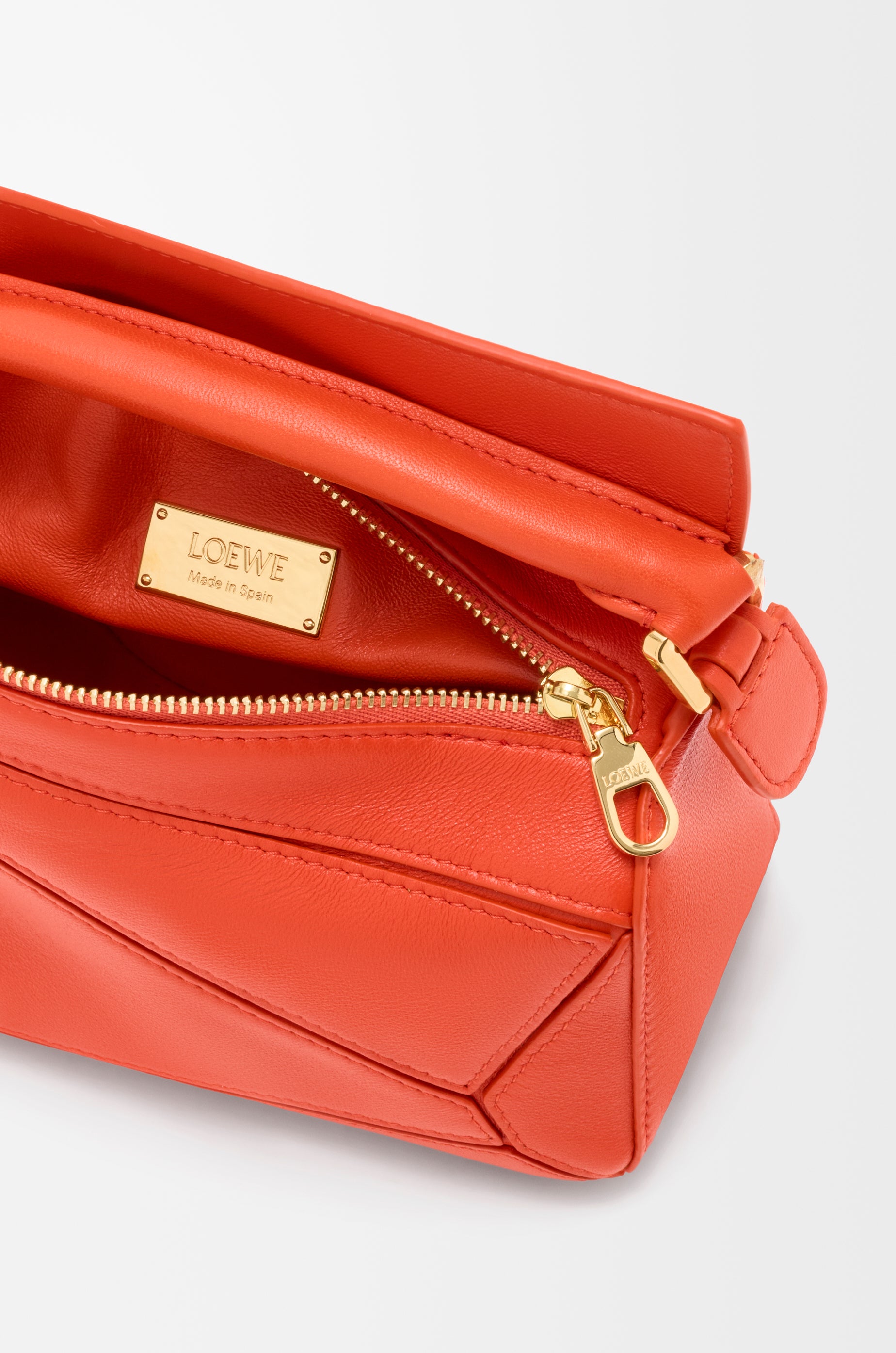 Loewe Mini Featherlight Puzzle bag in nappa lambskin