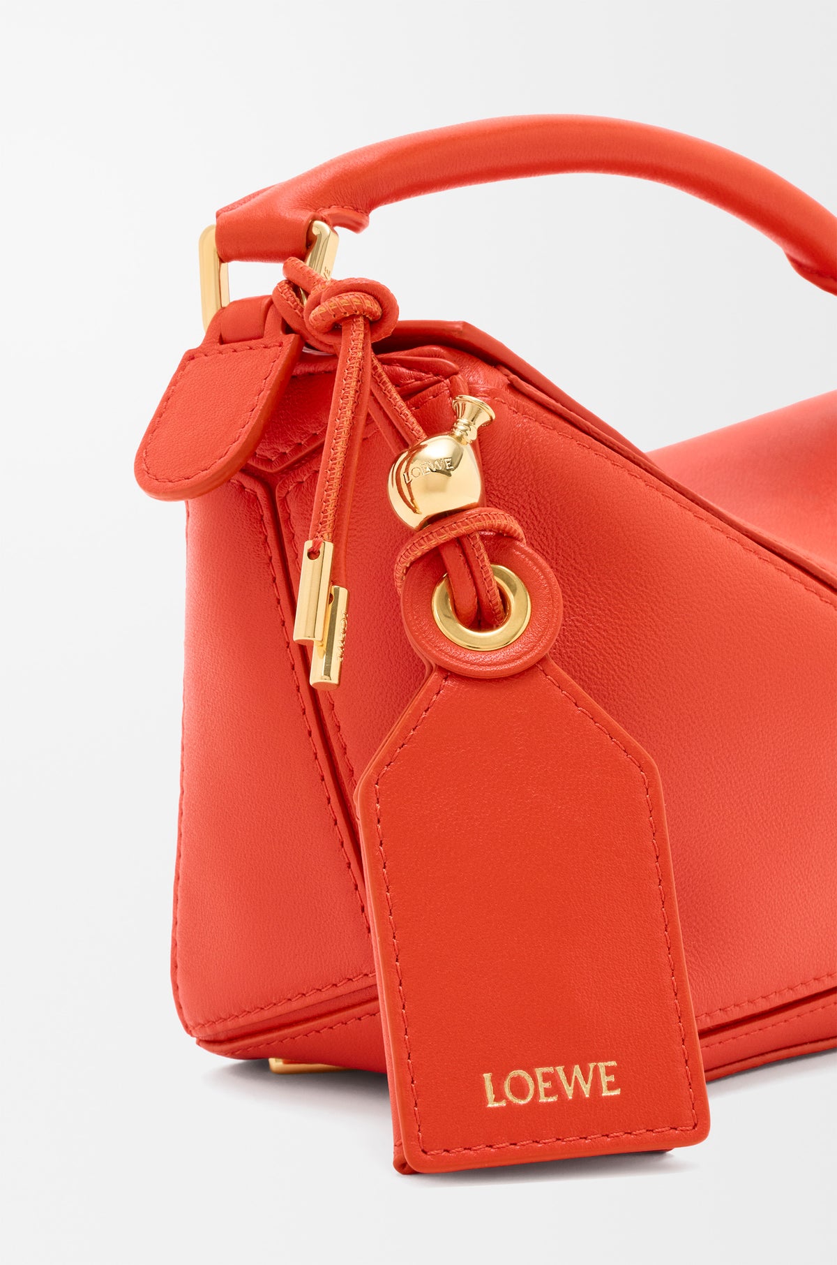 Loewe Mini Featherlight Puzzle bag in nappa lambskin
