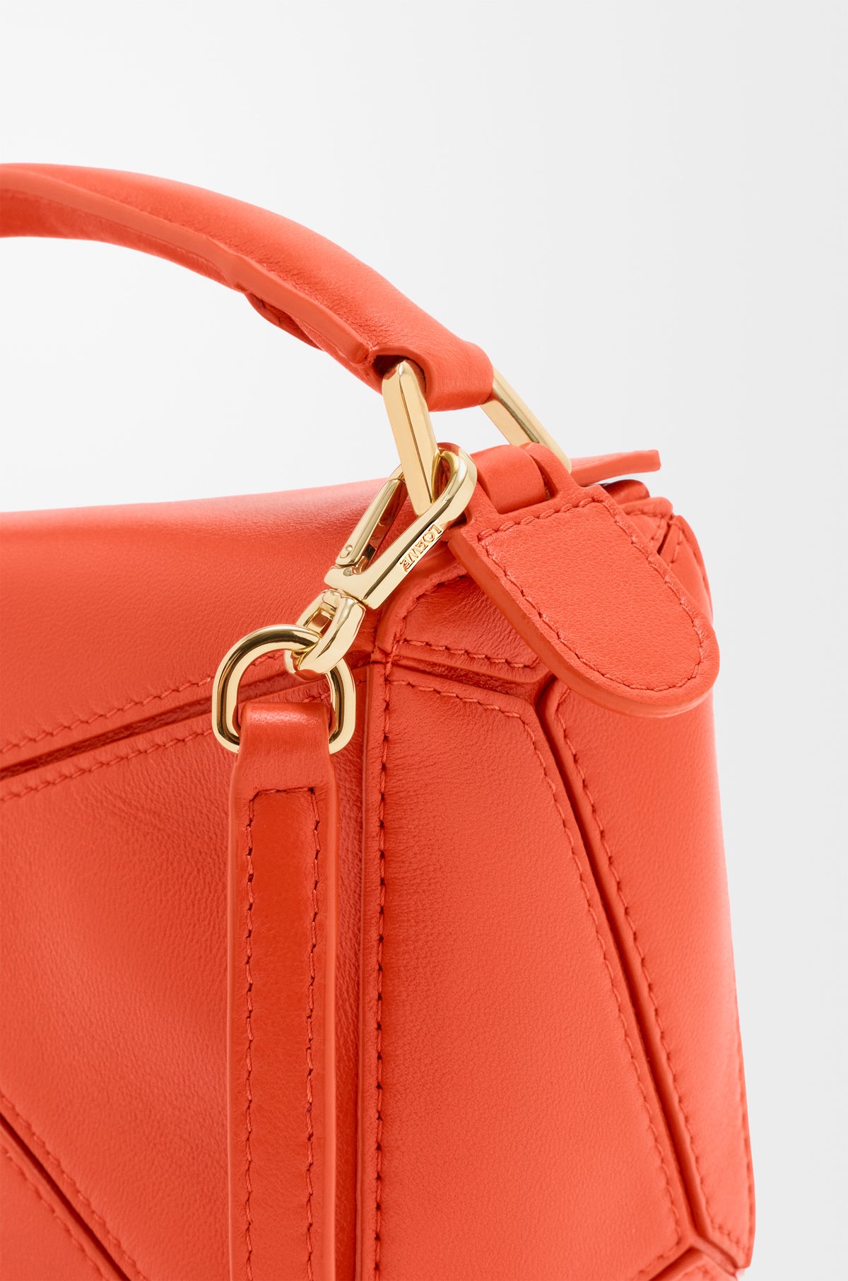Loewe Mini Featherlight Puzzle bag in nappa lambskin