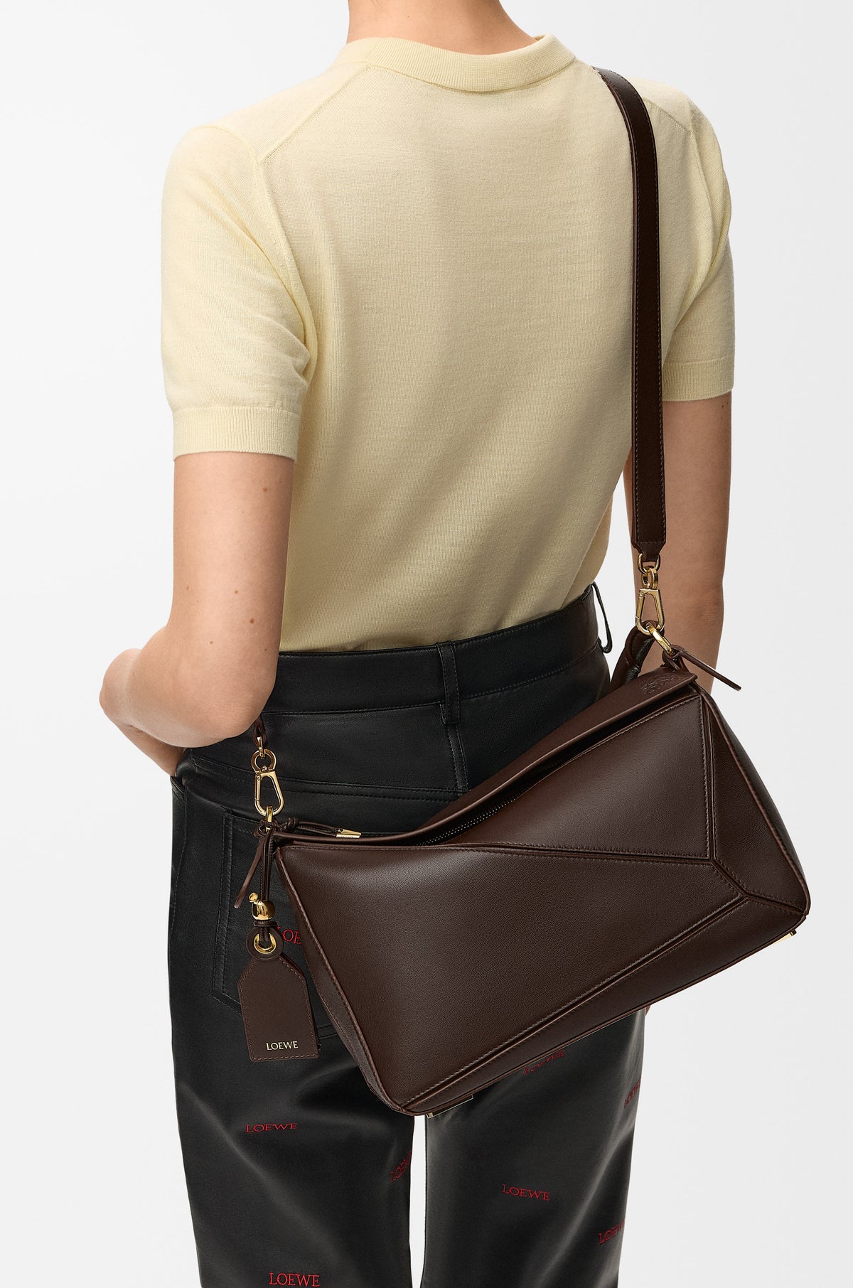 Loewe Medium Featherlight Puzzle bag in nappa lambskin
