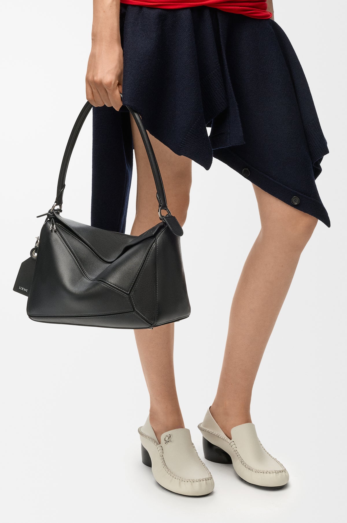Loewe Medium Featherlight Puzzle bag in nappa lambskin