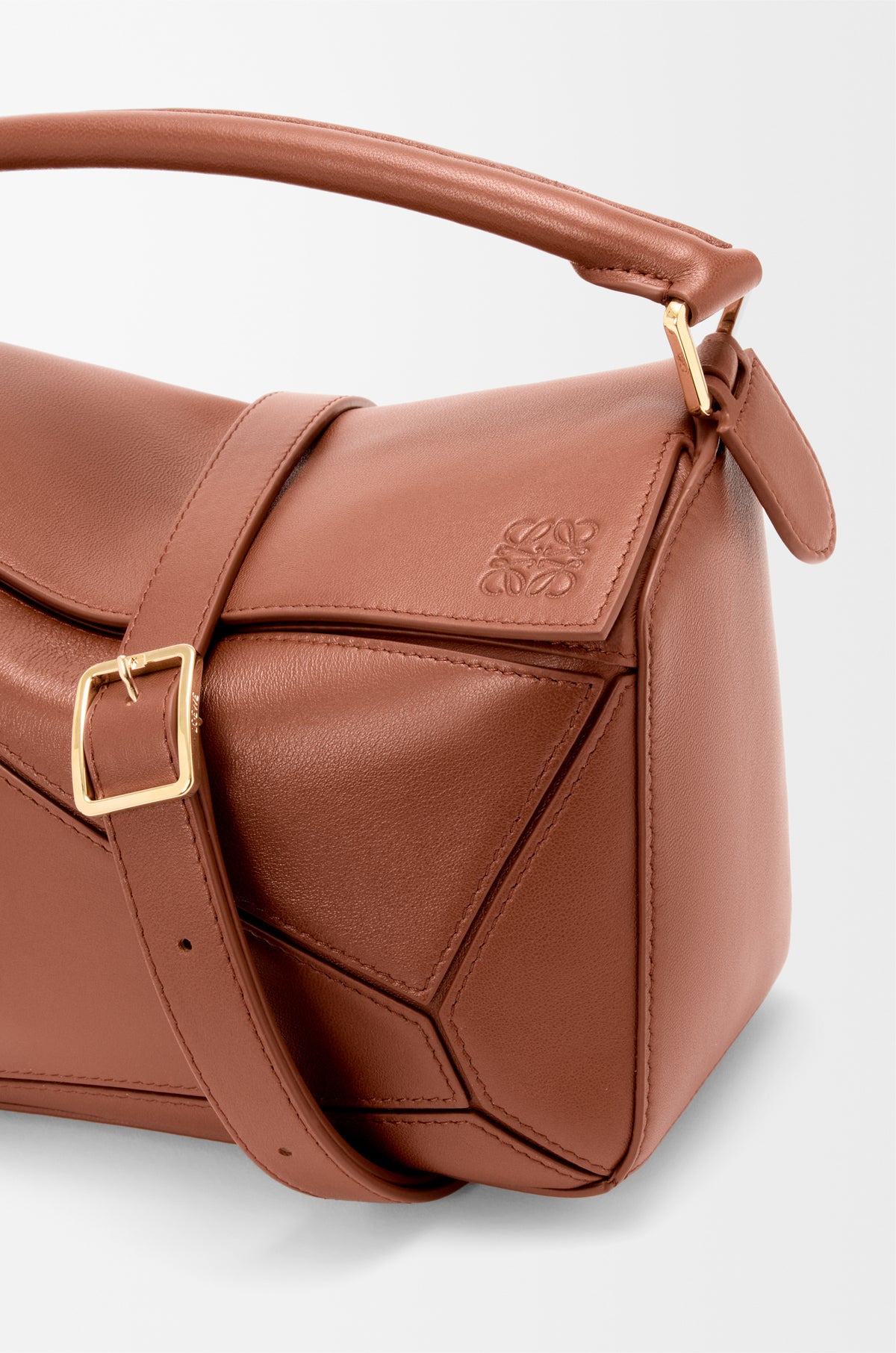 Loewe Small Featherlight Puzzle bag in nappa lambskin