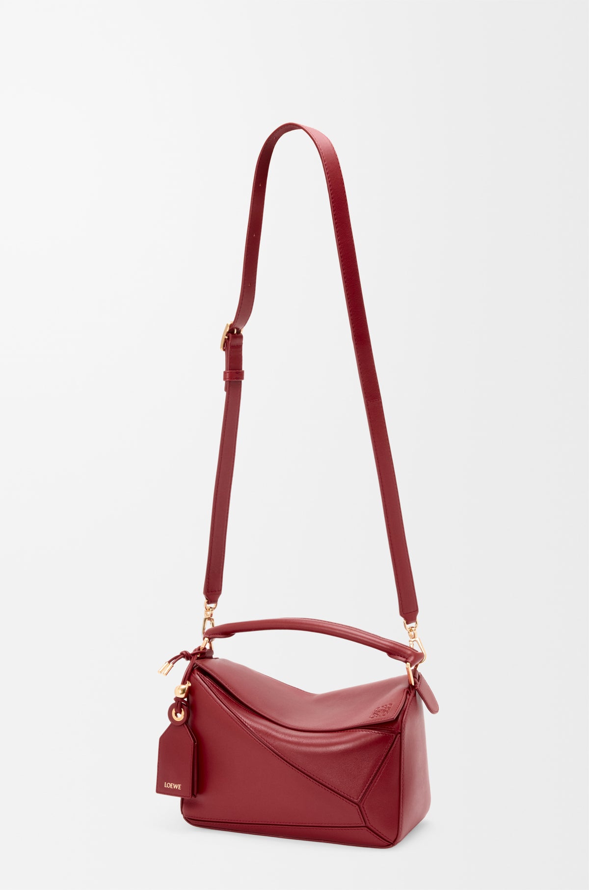 Loewe Small Featherlight Puzzle bag in nappa lambskin