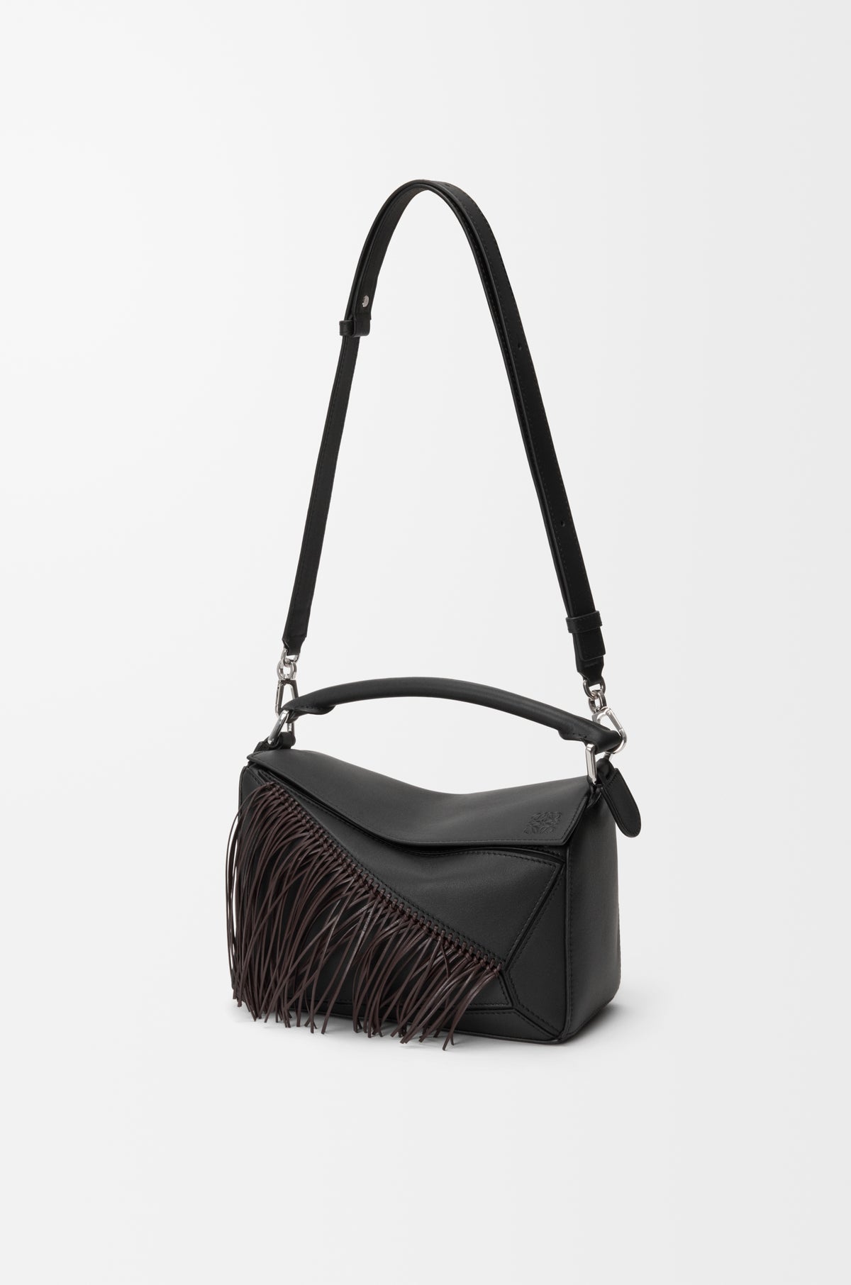 Loewe Fringe small Puzzle bag in classic calfskin