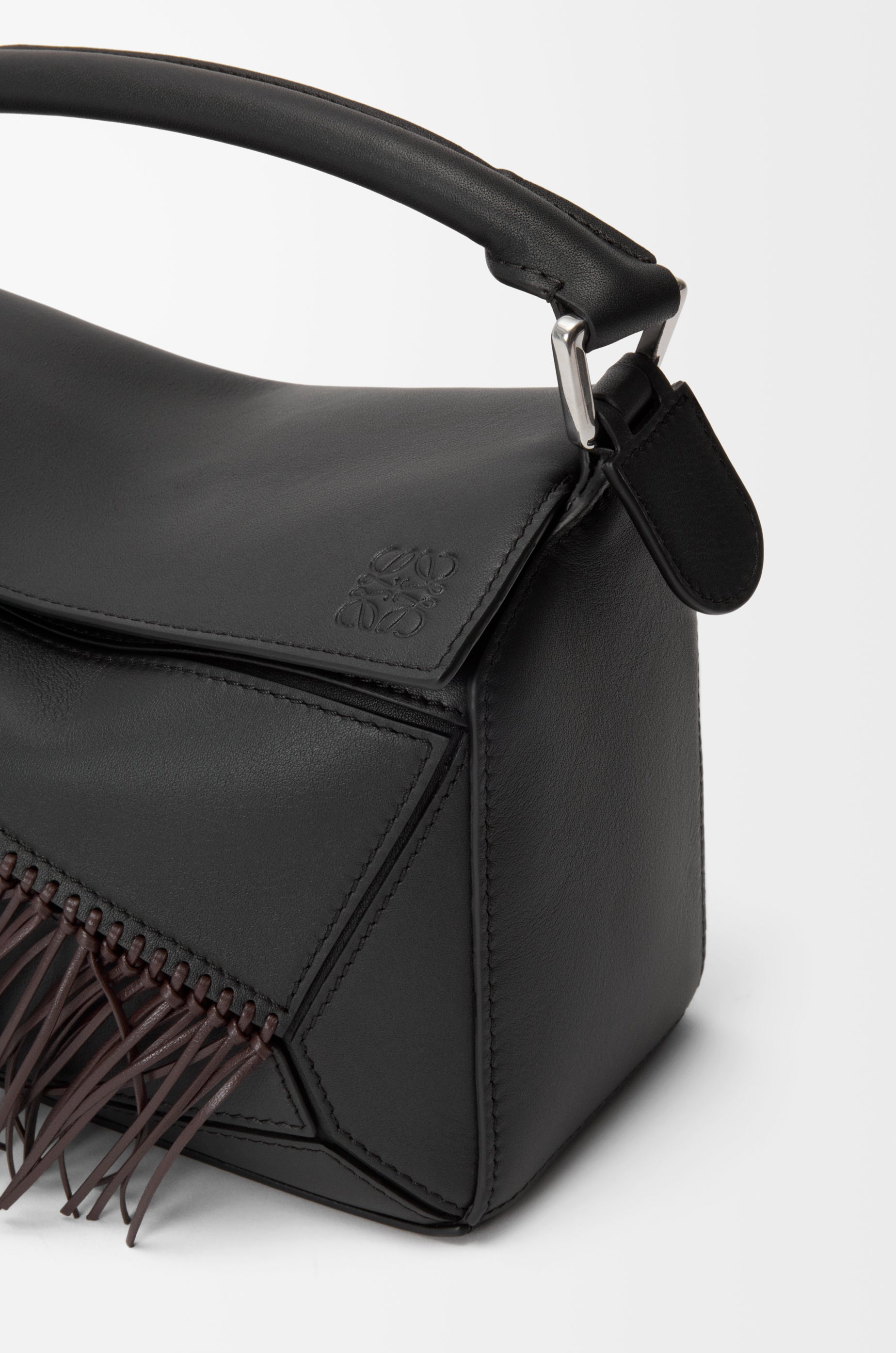 Loewe Fringe small Puzzle bag in classic calfskin