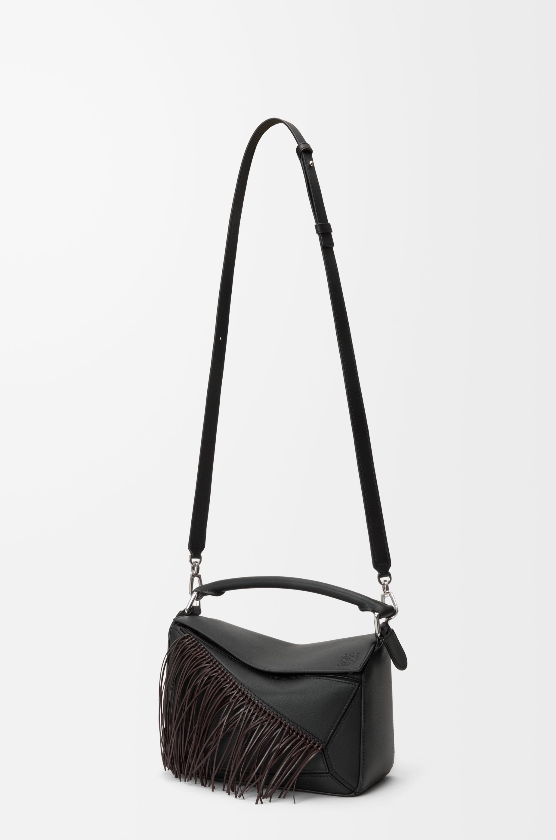Loewe Fringe small Puzzle bag in classic calfskin