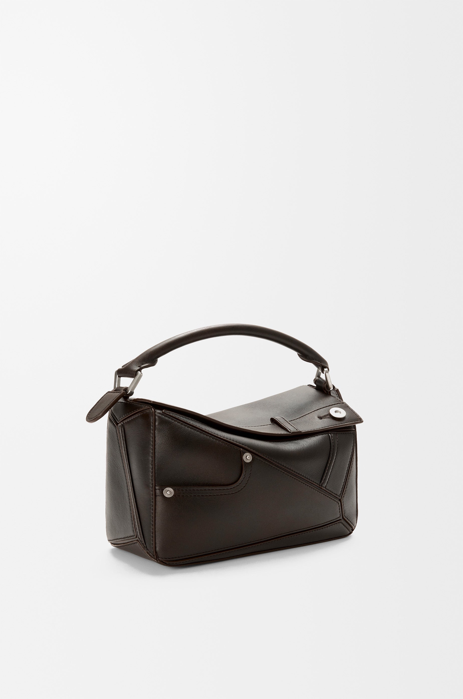 Loewe Panta small Puzzle bag in shiny calfskin
