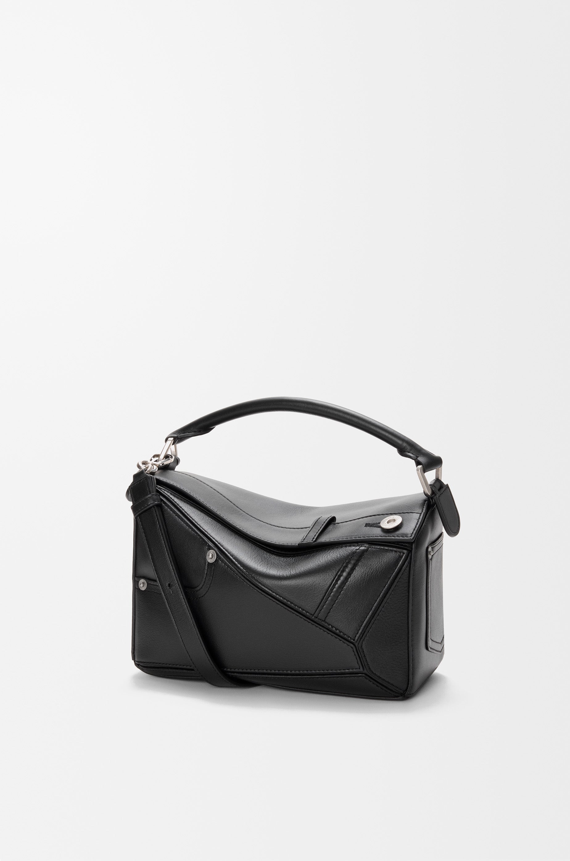 Loewe Panta small Puzzle bag in shiny calfskin