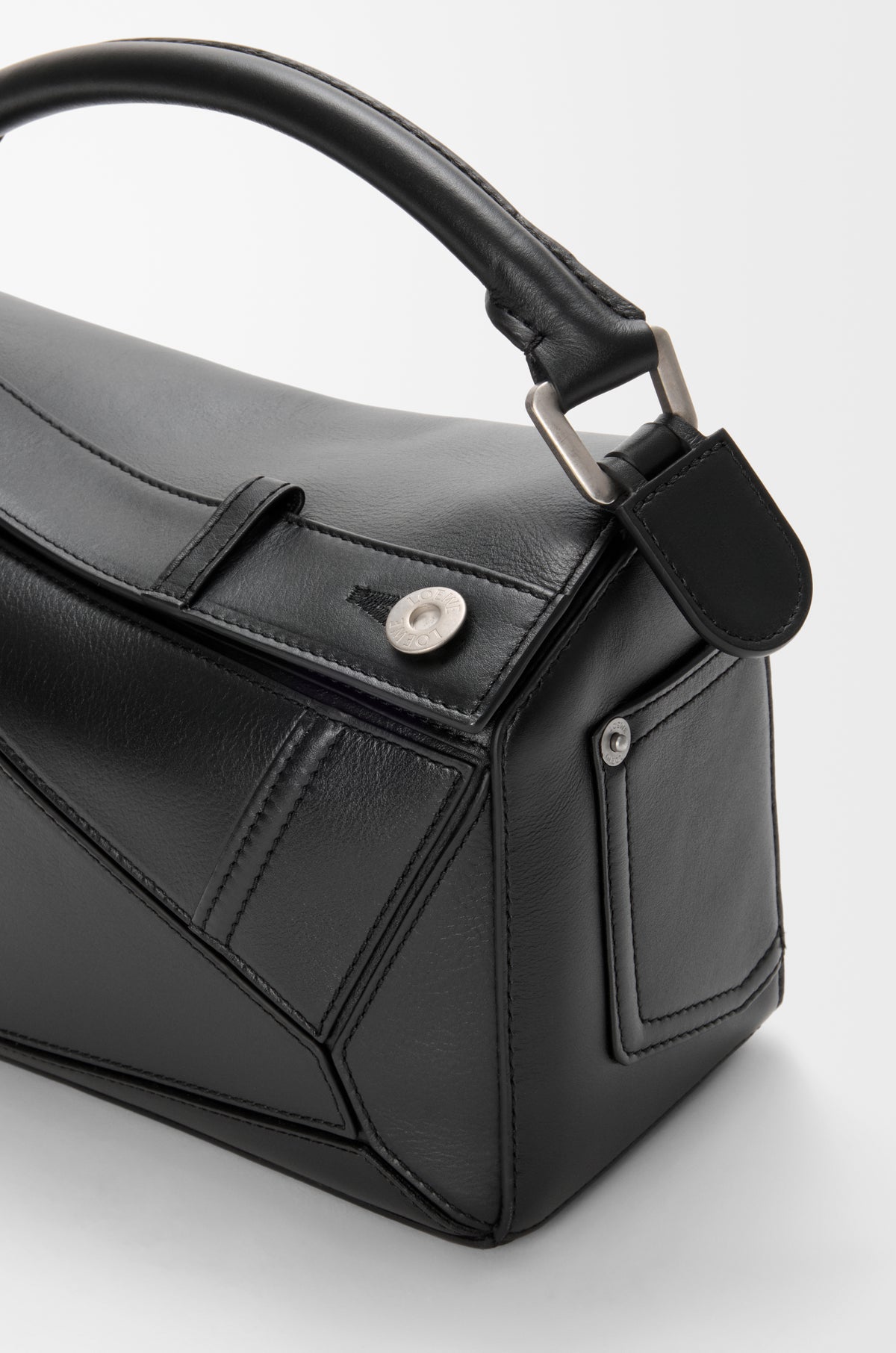 Loewe Panta small Puzzle bag in shiny calfskin