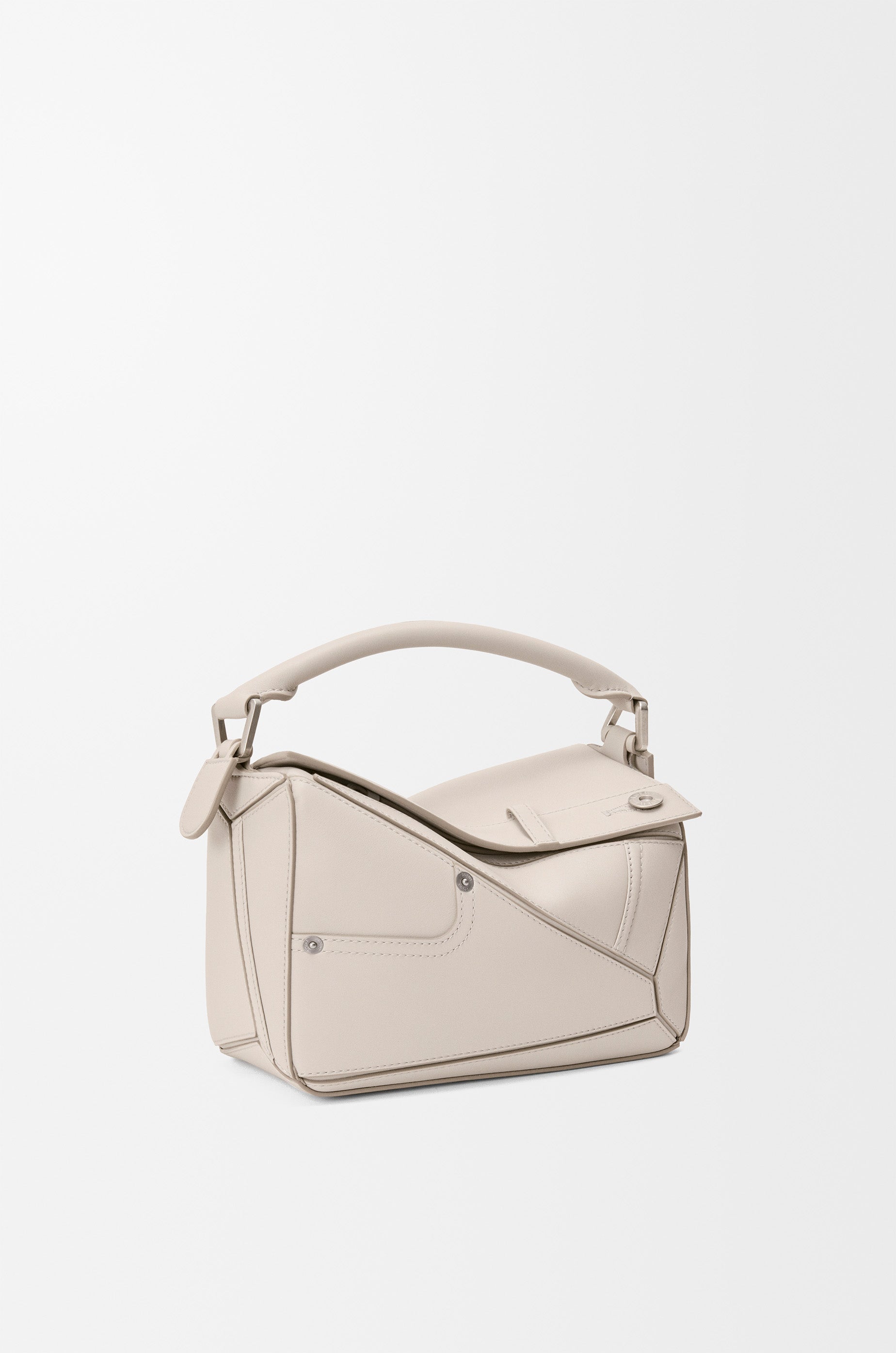 Loewe Panta small Puzzle bag in shiny calfskin