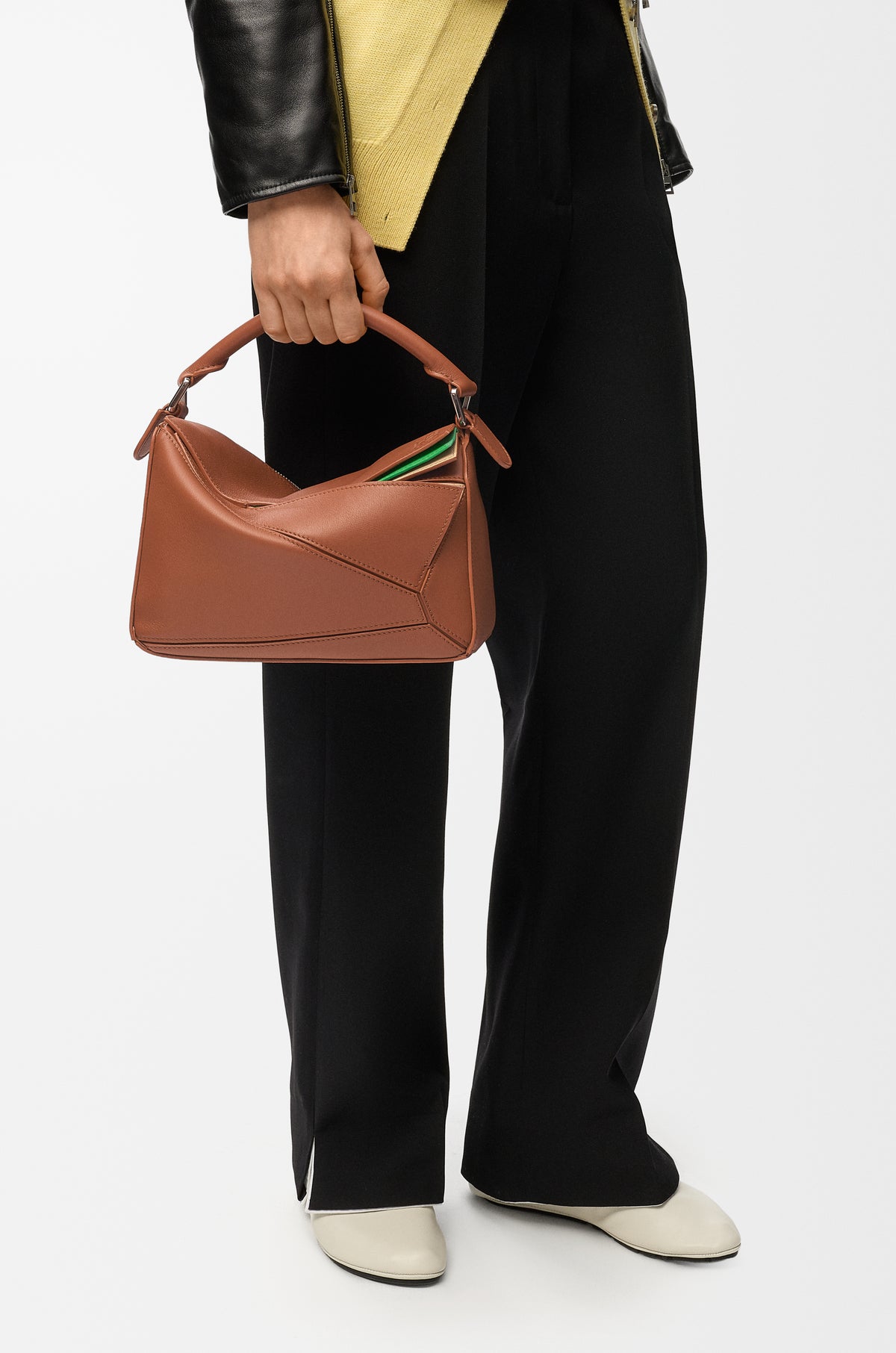 Loewe Small layered Puzzle bag in classic calfskin