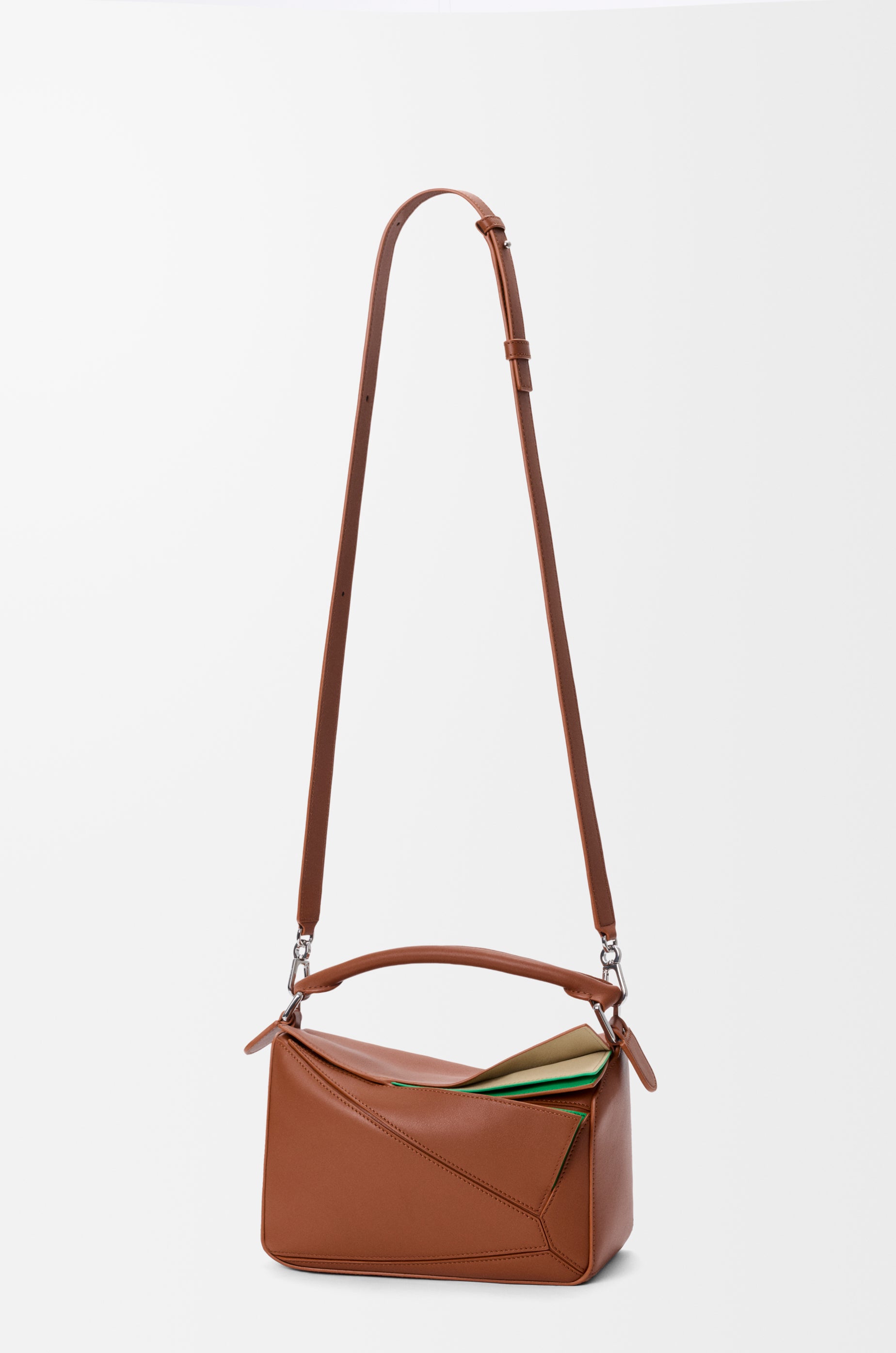 Loewe Small layered Puzzle bag in classic calfskin