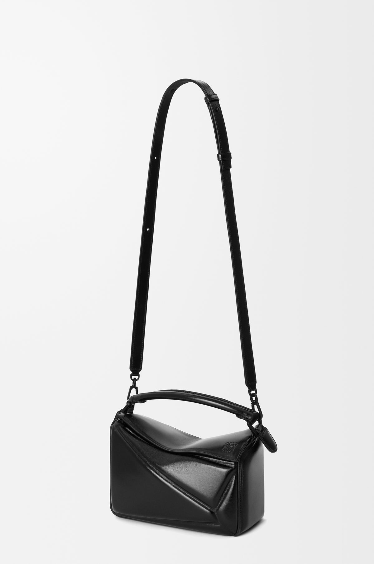 Loewe Small Puzzle Blown bag in glossy lambskin