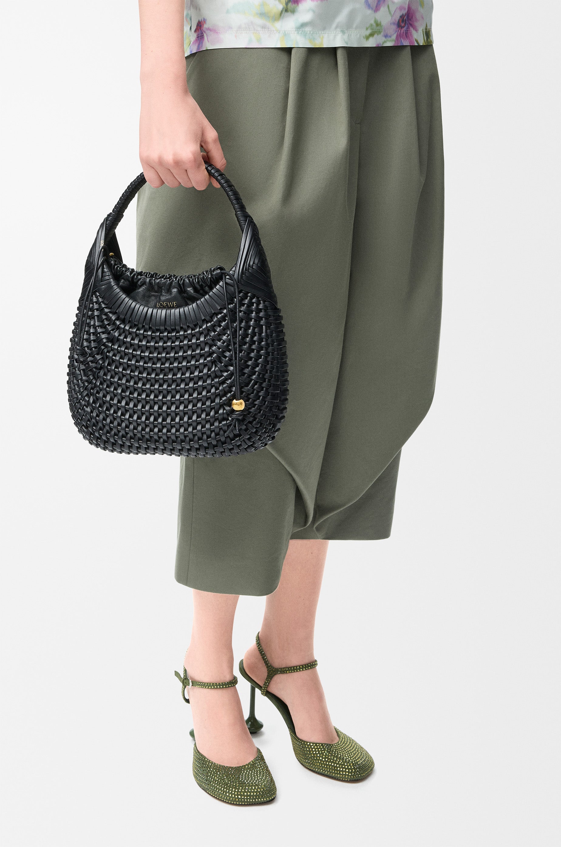 Loewe Diamond hobo bag in calfskin
