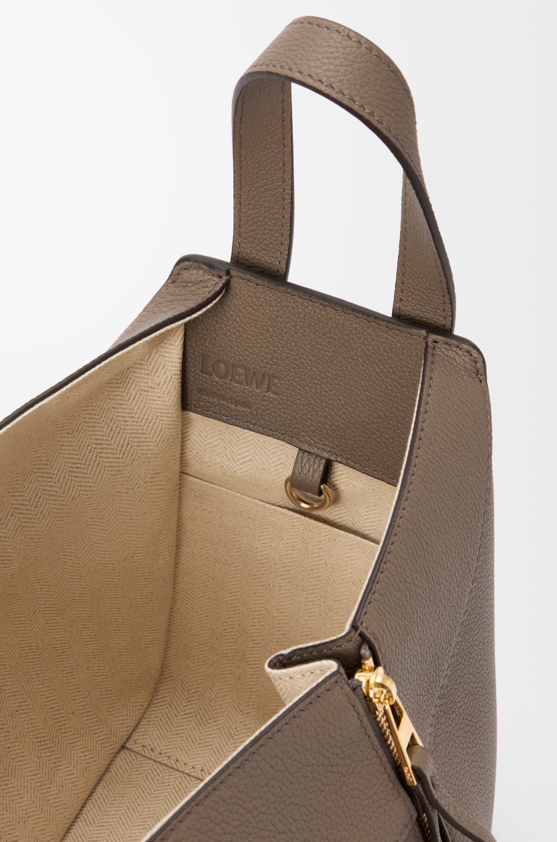 Loewe Compact Hammock bag in soft grained calfskin