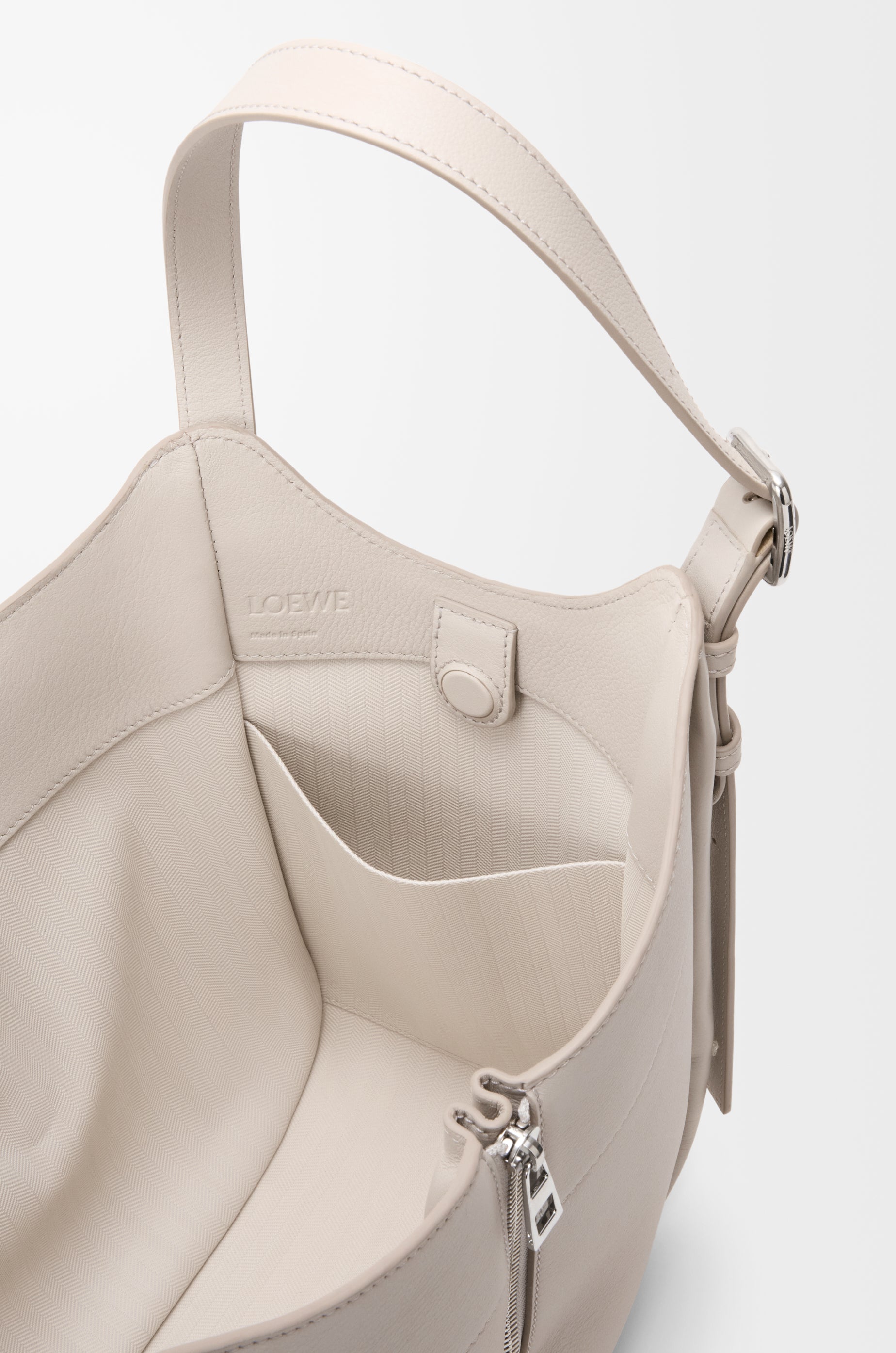 Loewe Hammock Flip bag in classic calfskin