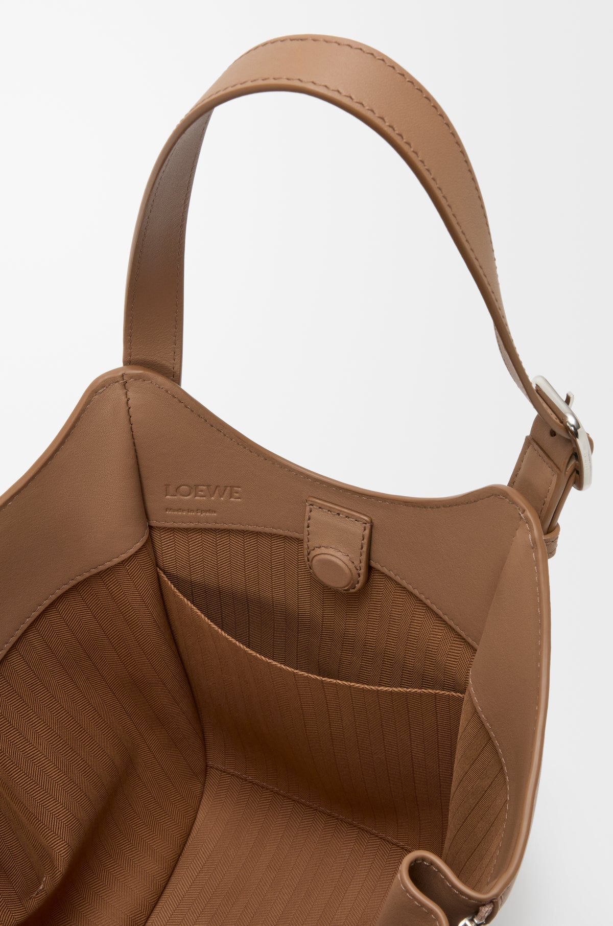 Loewe Hammock Flip bag in classic calfskin