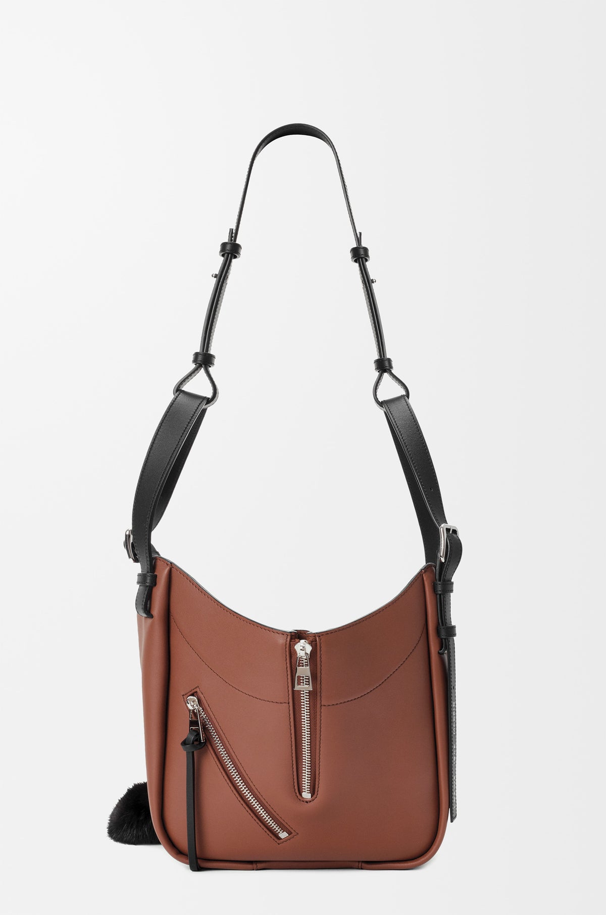 Loewe Lion Intarsio Hammock Flip bag in calfskin