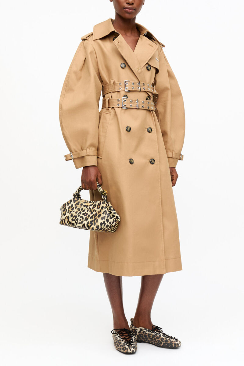 Ganni Leopard Mini Bou Bag